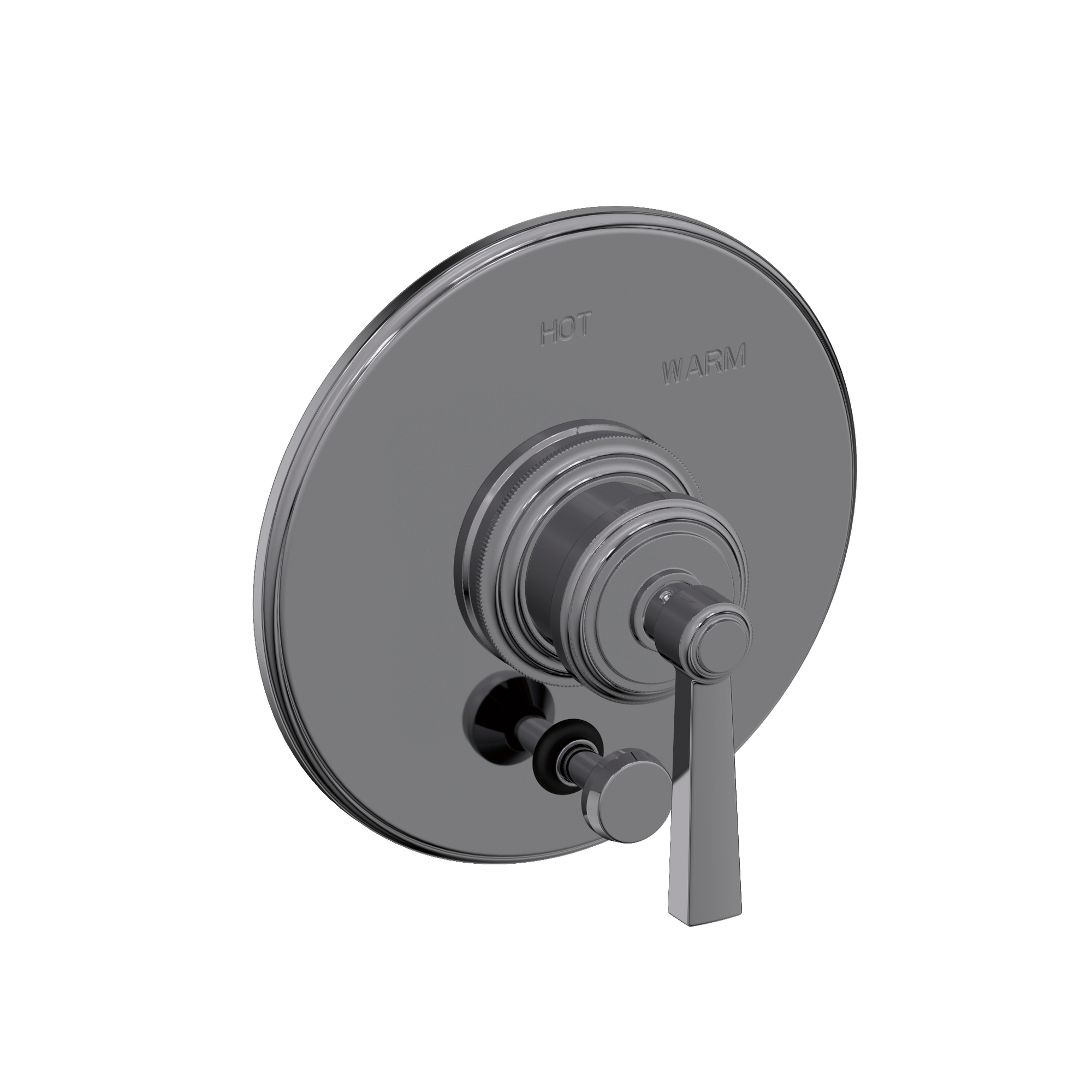 Newport Brass Miro Balanced Pressure Tub & Shower Diverter Plate with Handle
