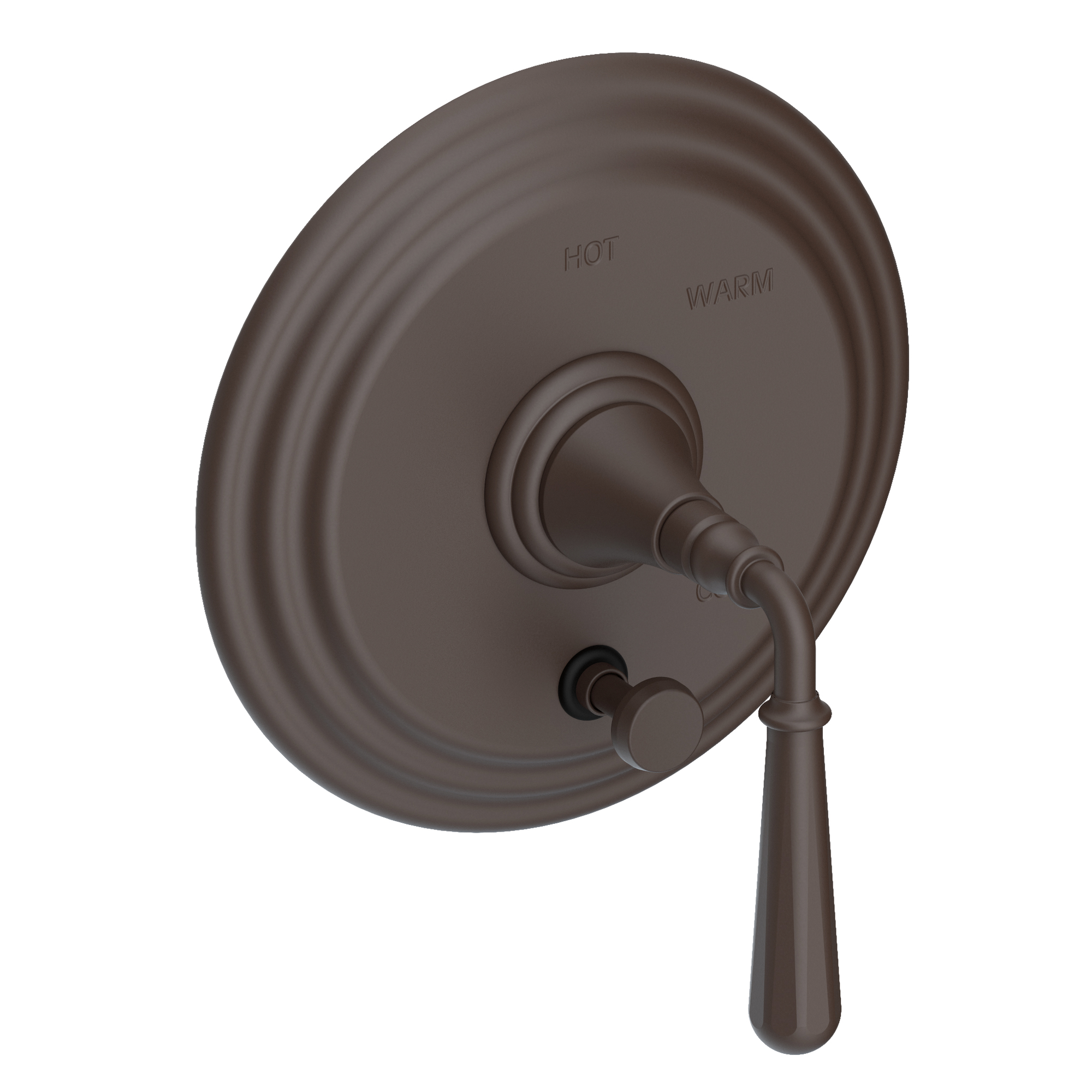 Newport Brass Bevelle Balanced Pressure Tub & Shower Diverter Plate with Handle