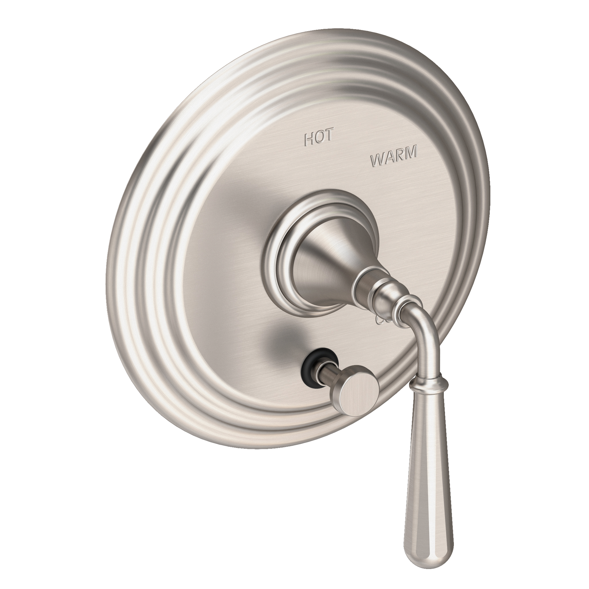 Newport Brass Bevelle Balanced Pressure Tub & Shower Diverter Plate with Handle