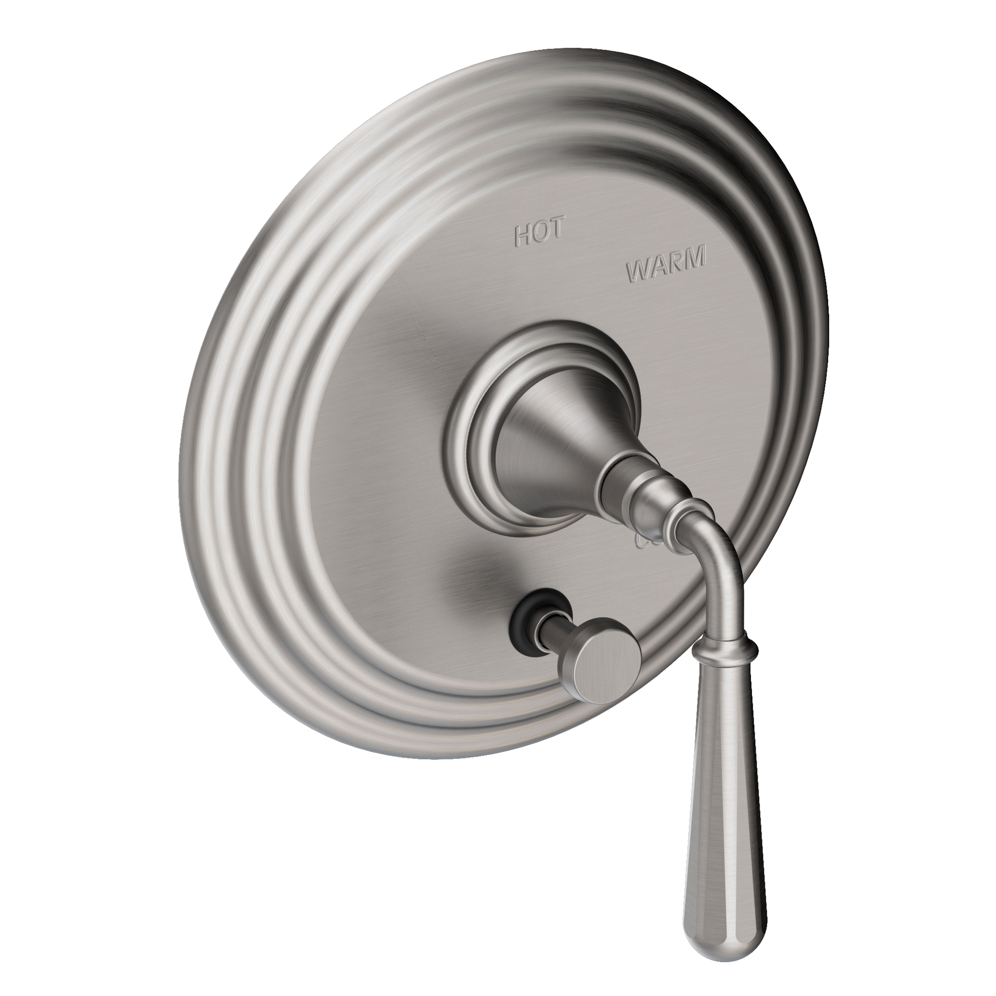 Newport Brass Bevelle Balanced Pressure Tub & Shower Diverter Plate with Handle