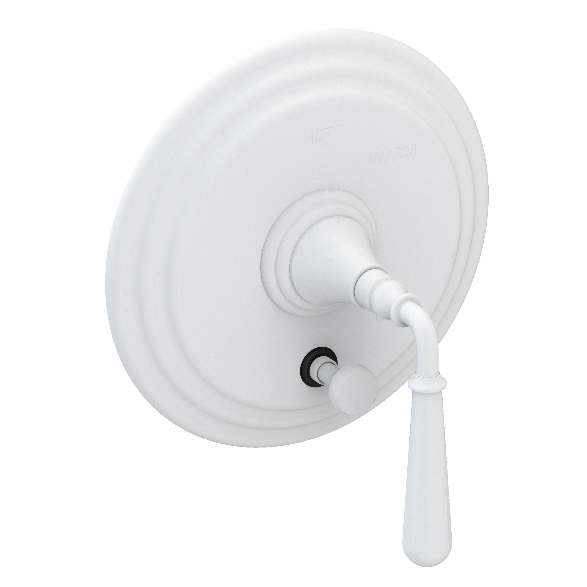 Newport Brass Bevelle Balanced Pressure Tub & Shower Diverter Plate with Handle