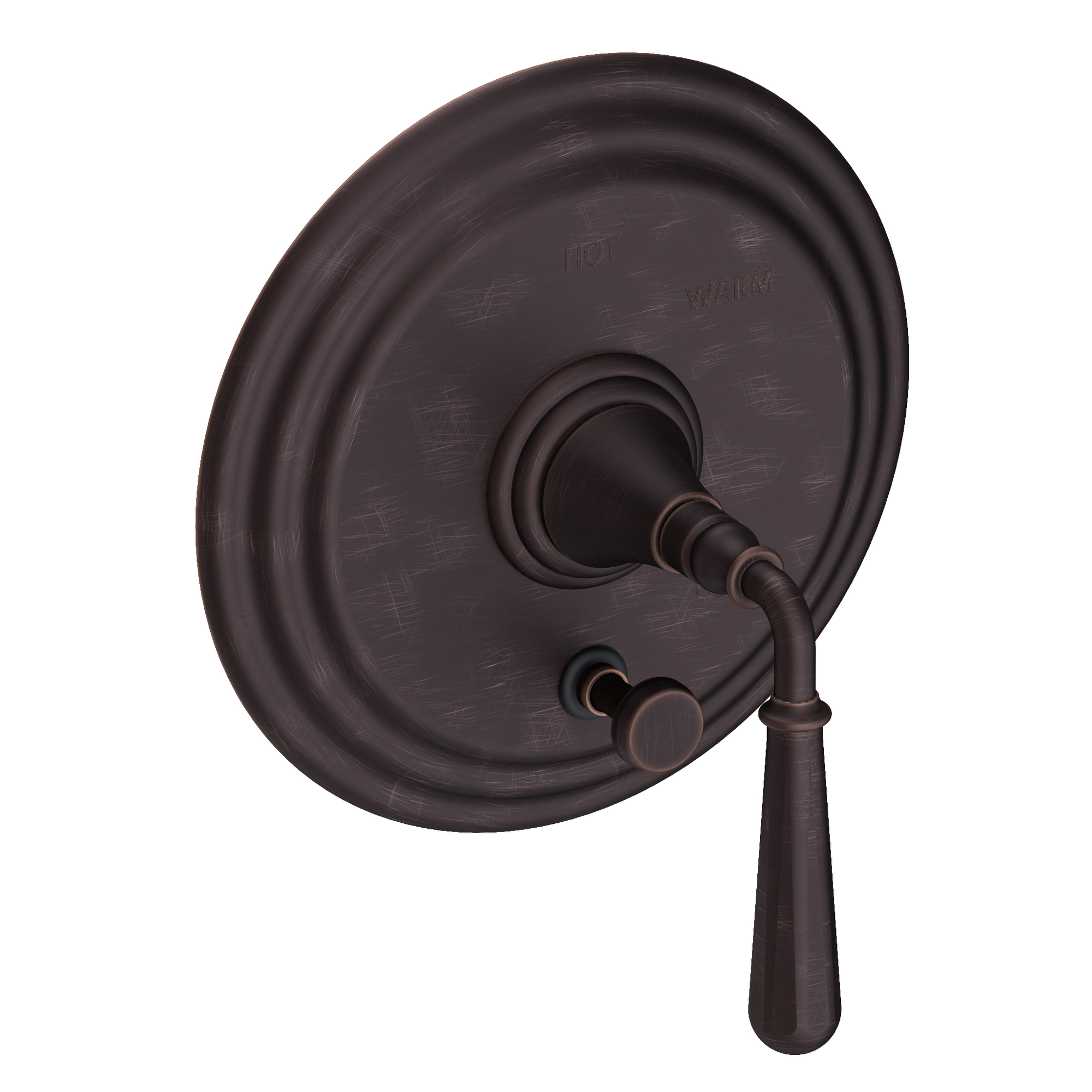Newport Brass Bevelle Balanced Pressure Tub & Shower Diverter Plate with Handle