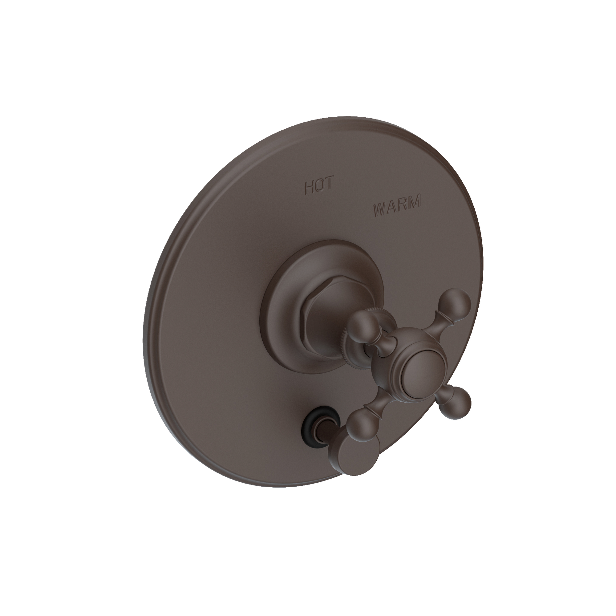 Newport Brass Victoria Balanced Pressure Tub & Shower Diverter Plate with Handle