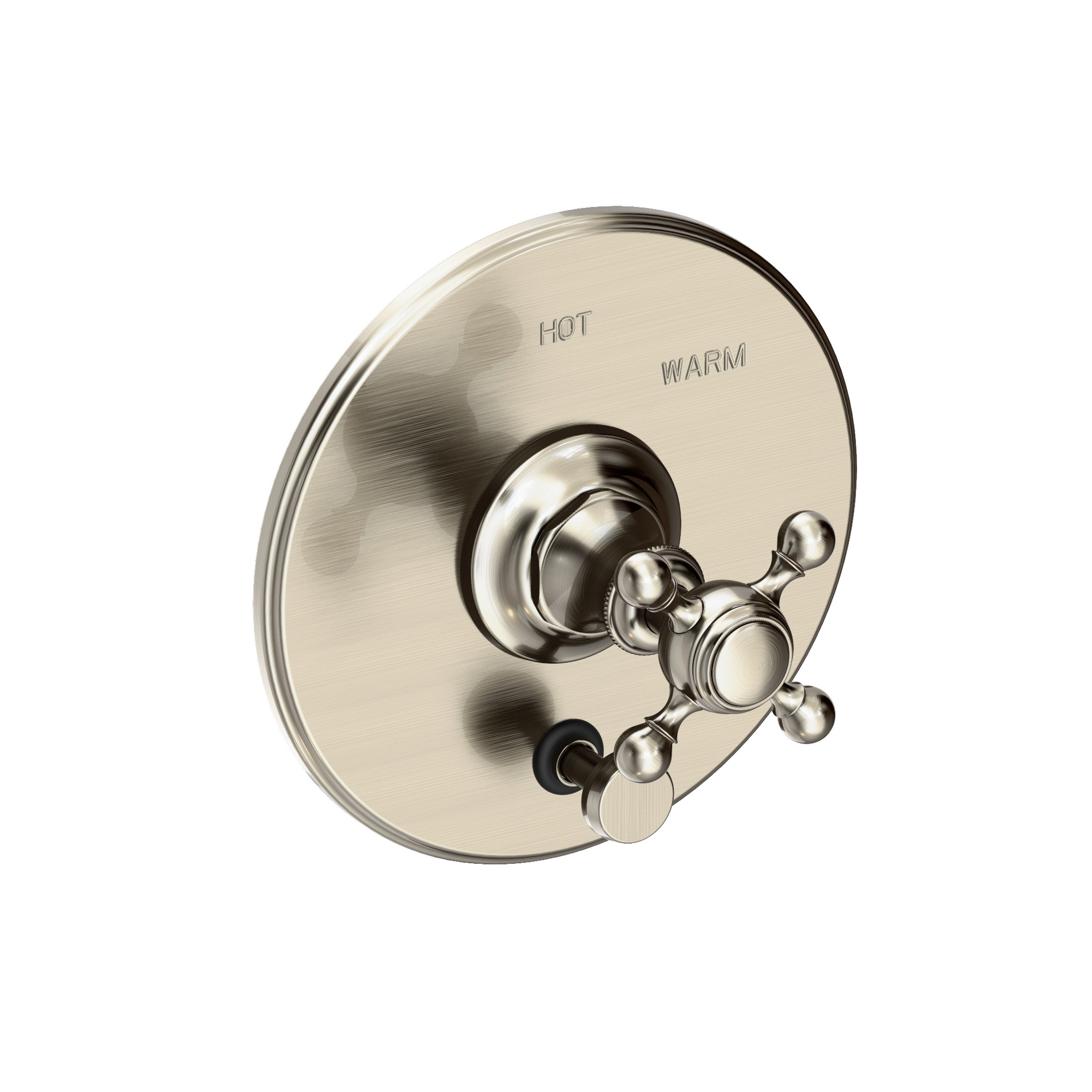 Newport Brass Victoria Balanced Pressure Tub & Shower Diverter Plate with Handle