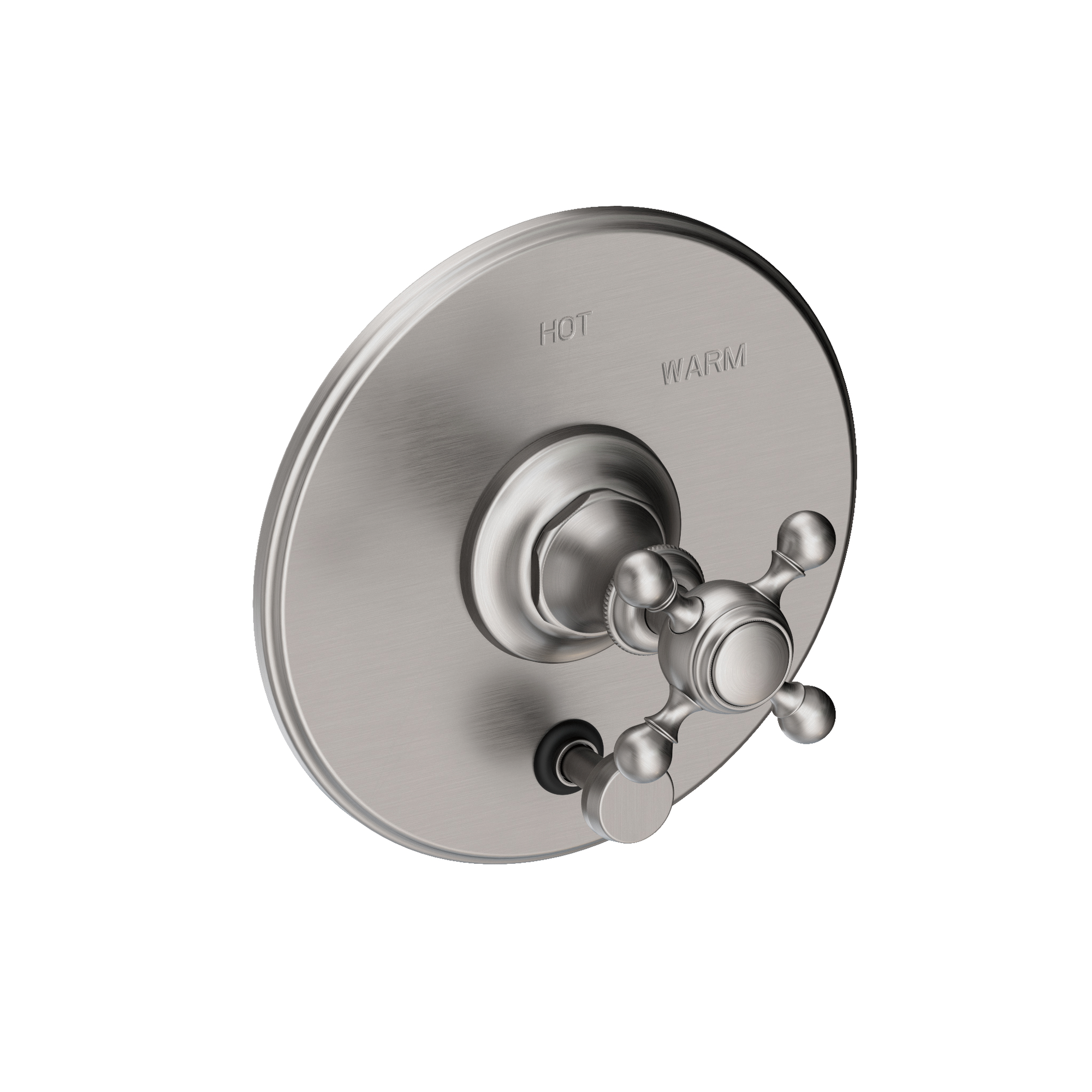 Newport Brass Victoria Balanced Pressure Tub & Shower Diverter Plate with Handle