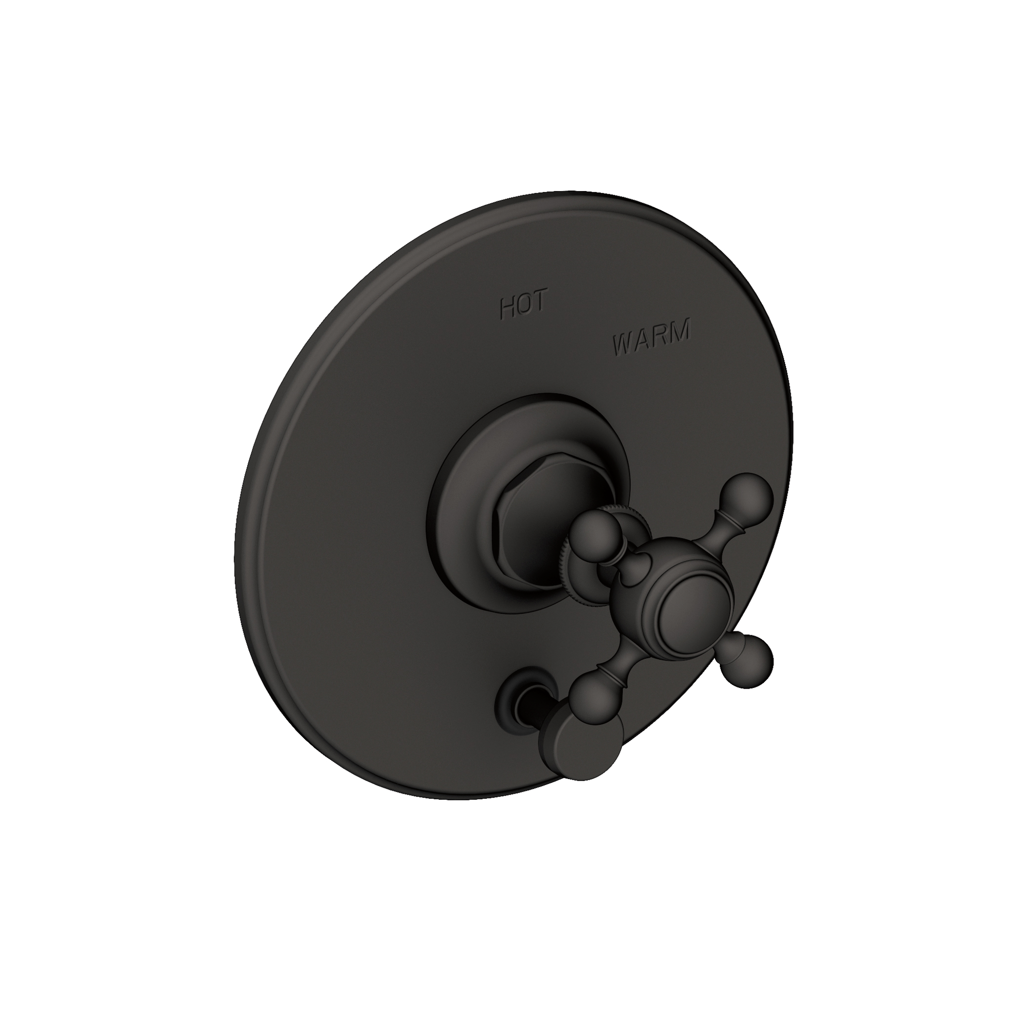 Newport Brass Victoria Balanced Pressure Tub & Shower Diverter Plate with Handle