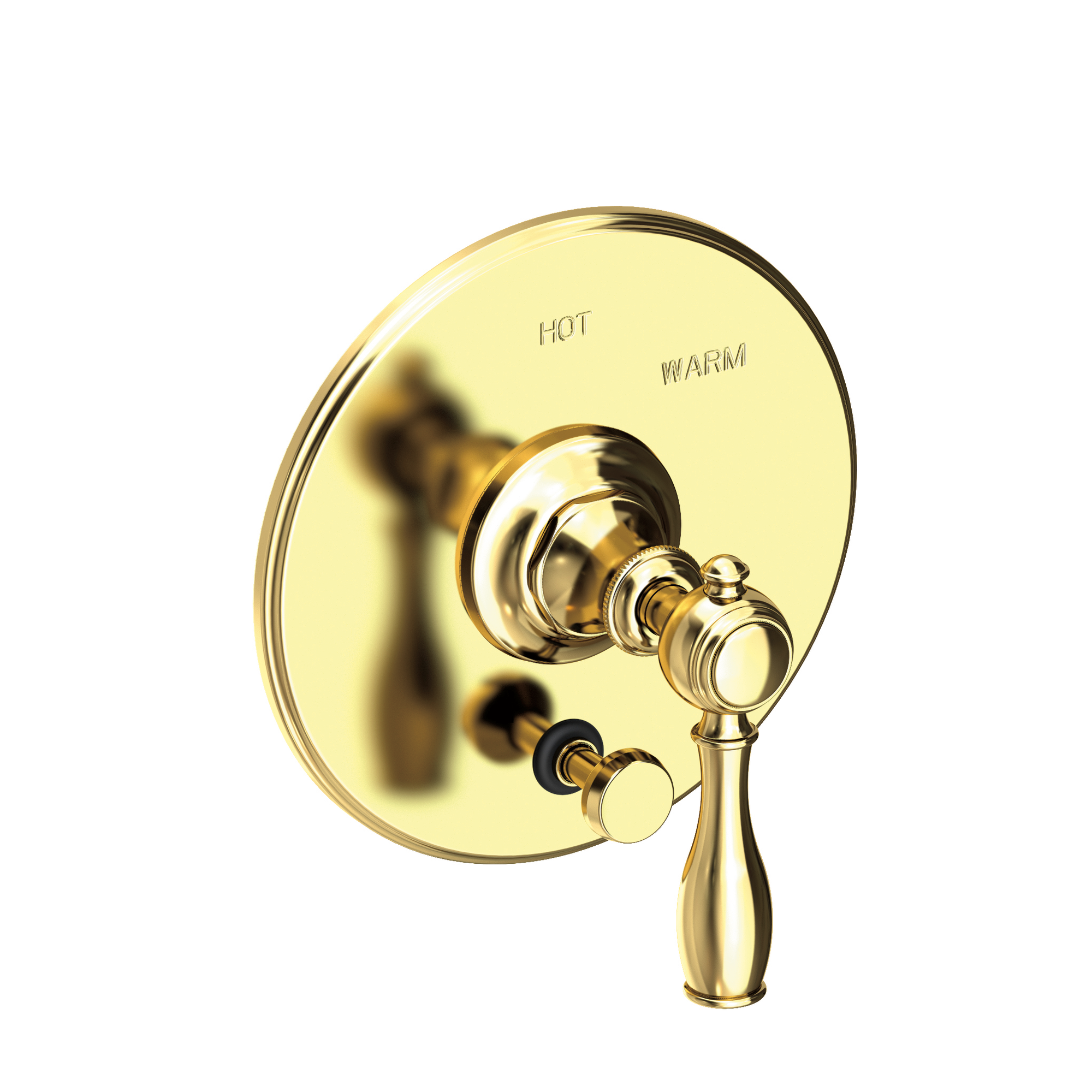 Newport Brass Victoria Balanced Pressure Tub & Shower Diverter Plate with Handle