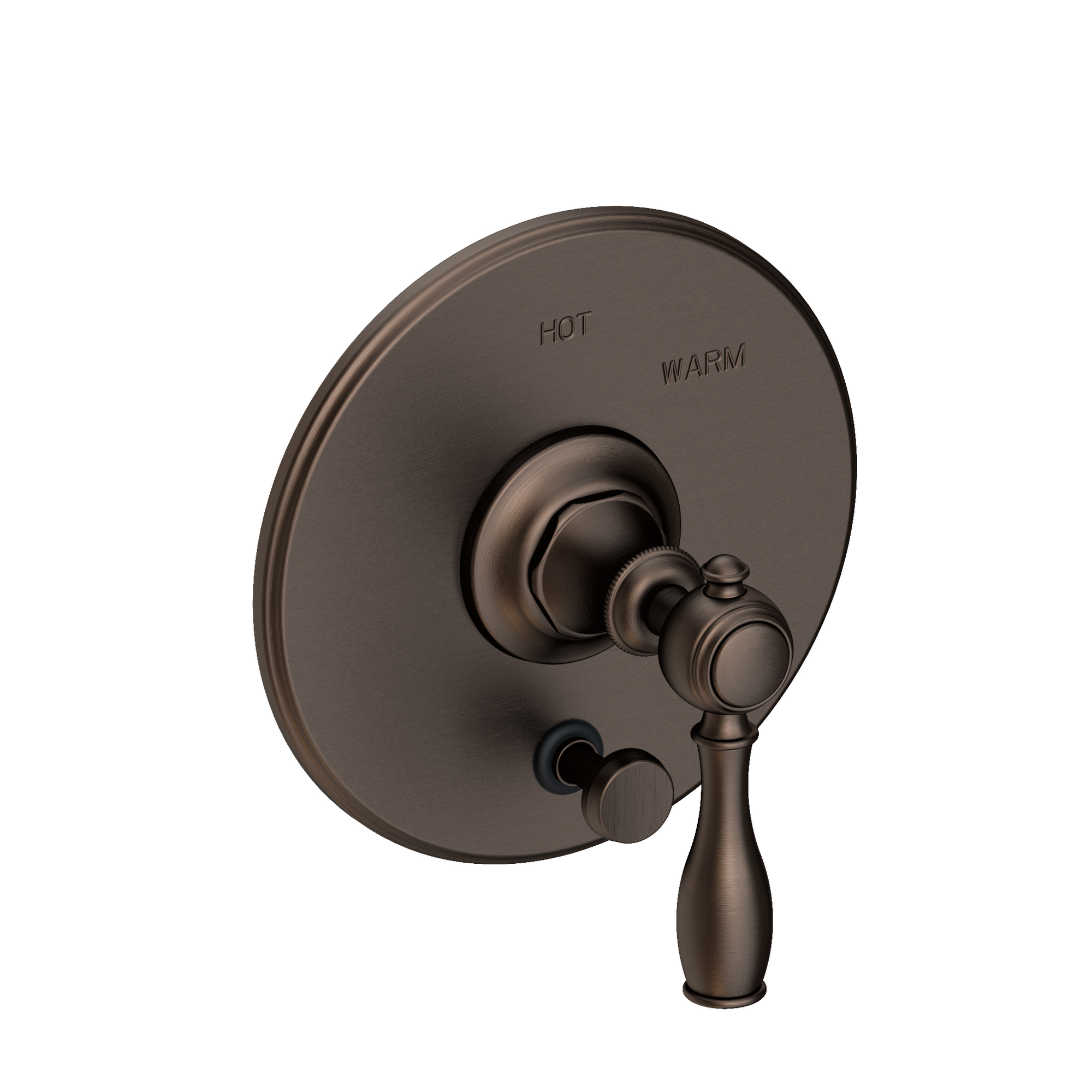 Newport Brass Victoria Balanced Pressure Tub & Shower Diverter Plate with Handle