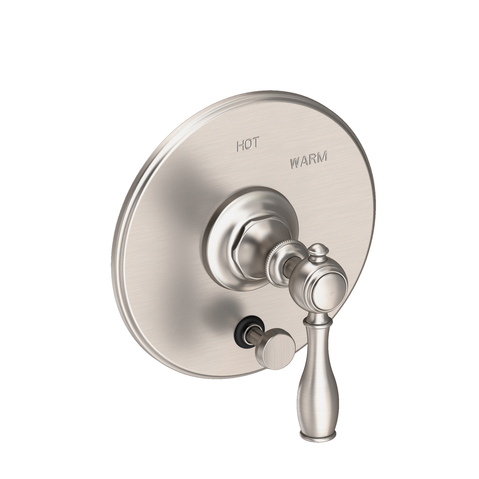 Newport Brass Victoria Balanced Pressure Tub & Shower Diverter Plate with Handle