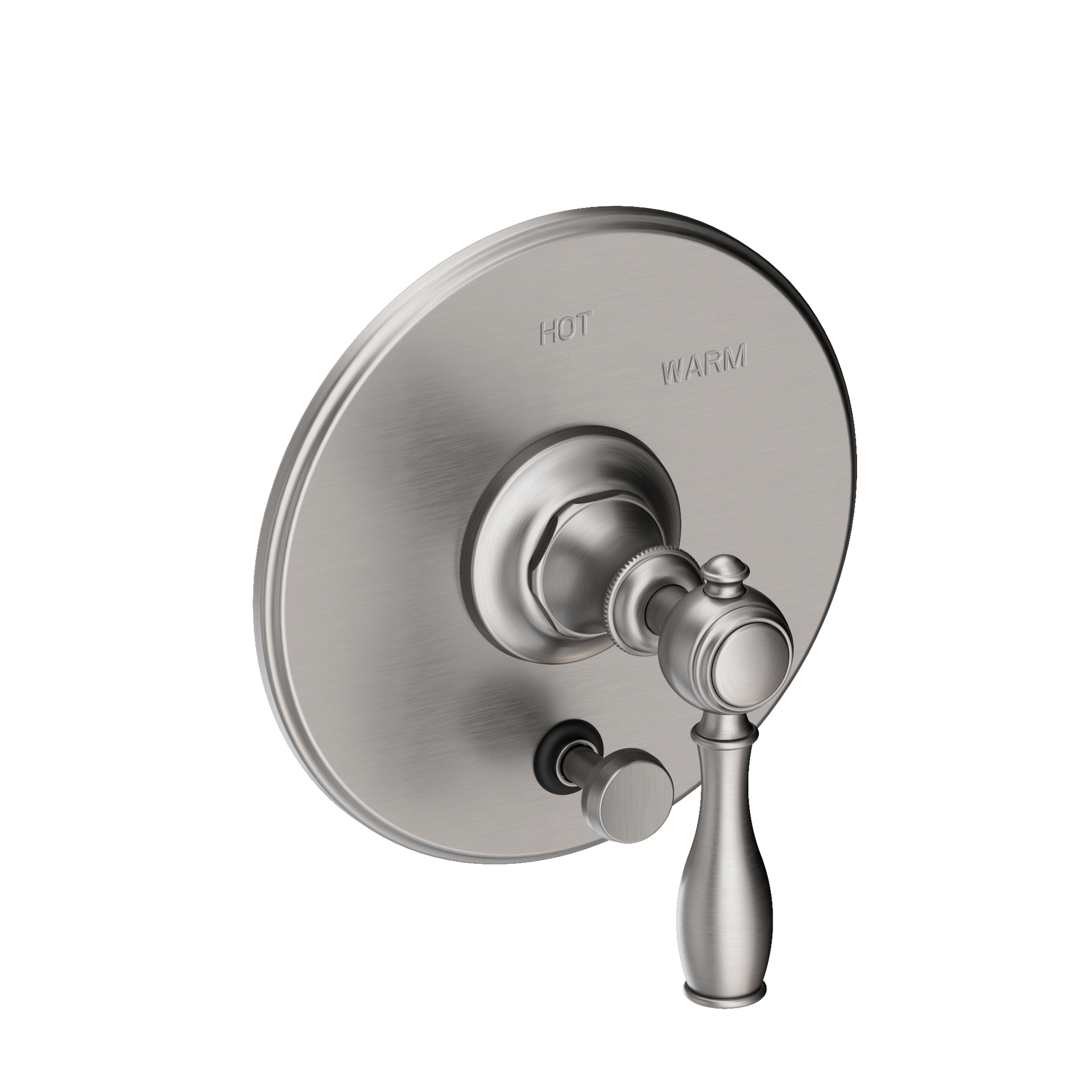 Newport Brass Victoria Balanced Pressure Tub & Shower Diverter Plate with Handle