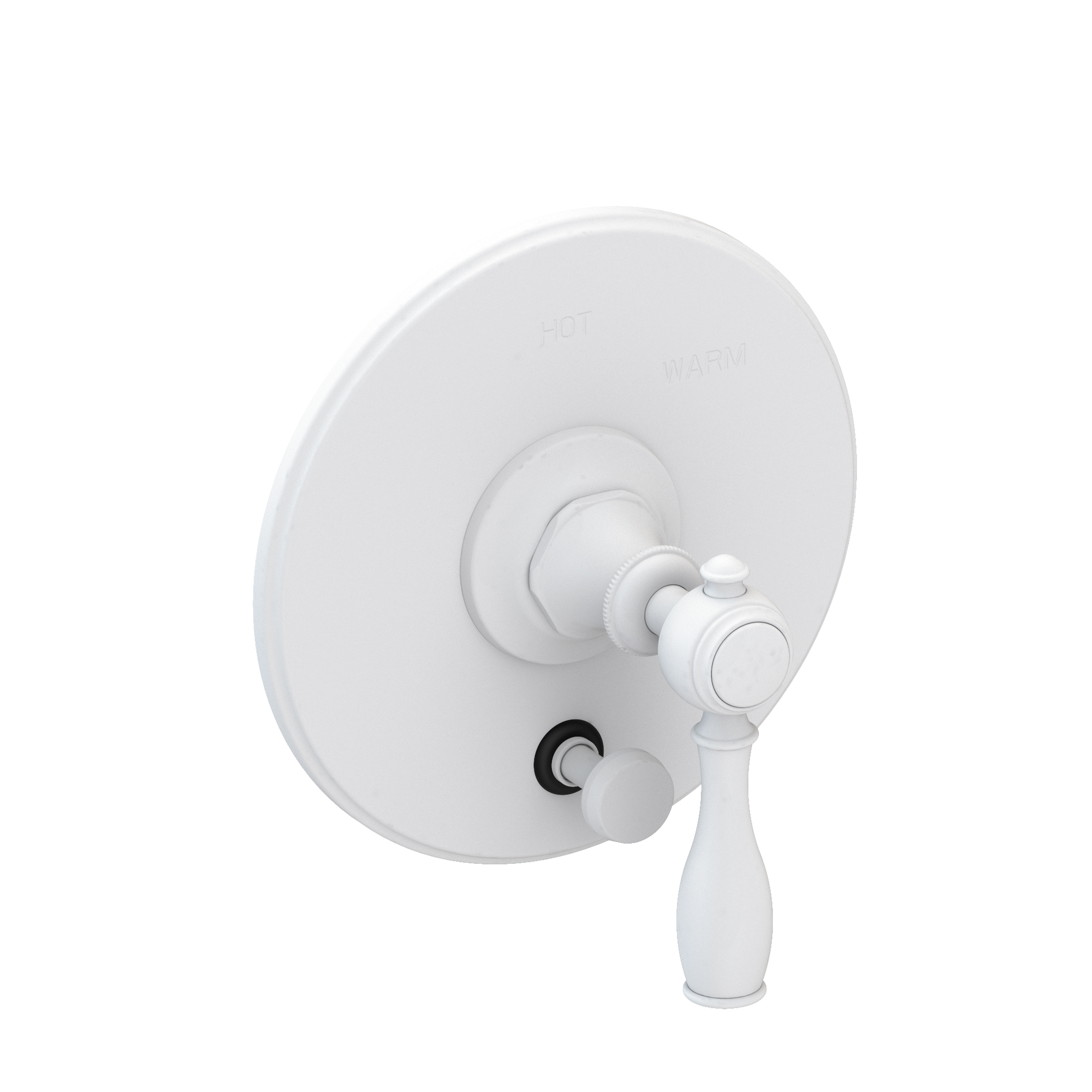 Newport Brass Victoria Balanced Pressure Tub & Shower Diverter Plate with Handle