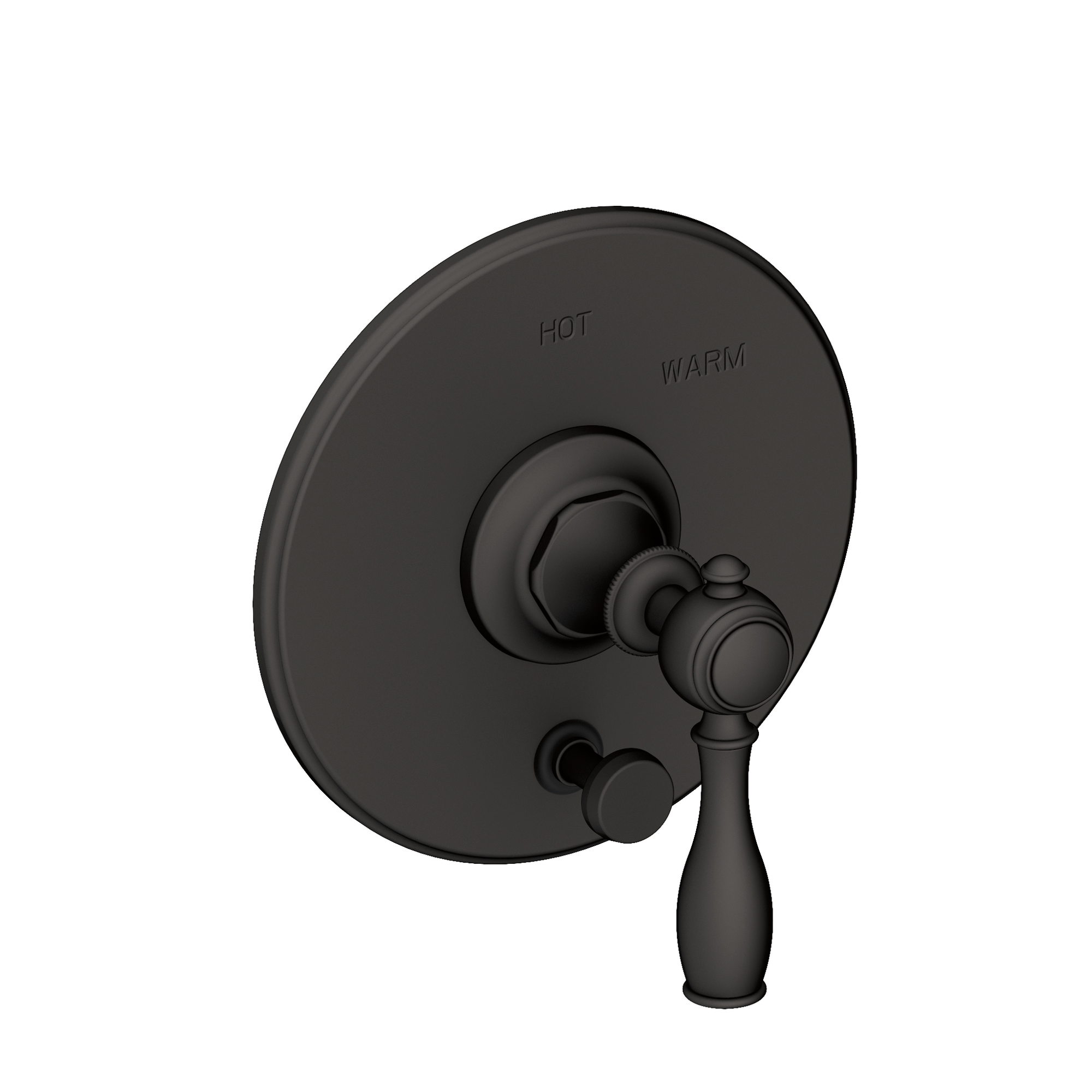 Newport Brass Victoria Balanced Pressure Tub & Shower Diverter Plate with Handle