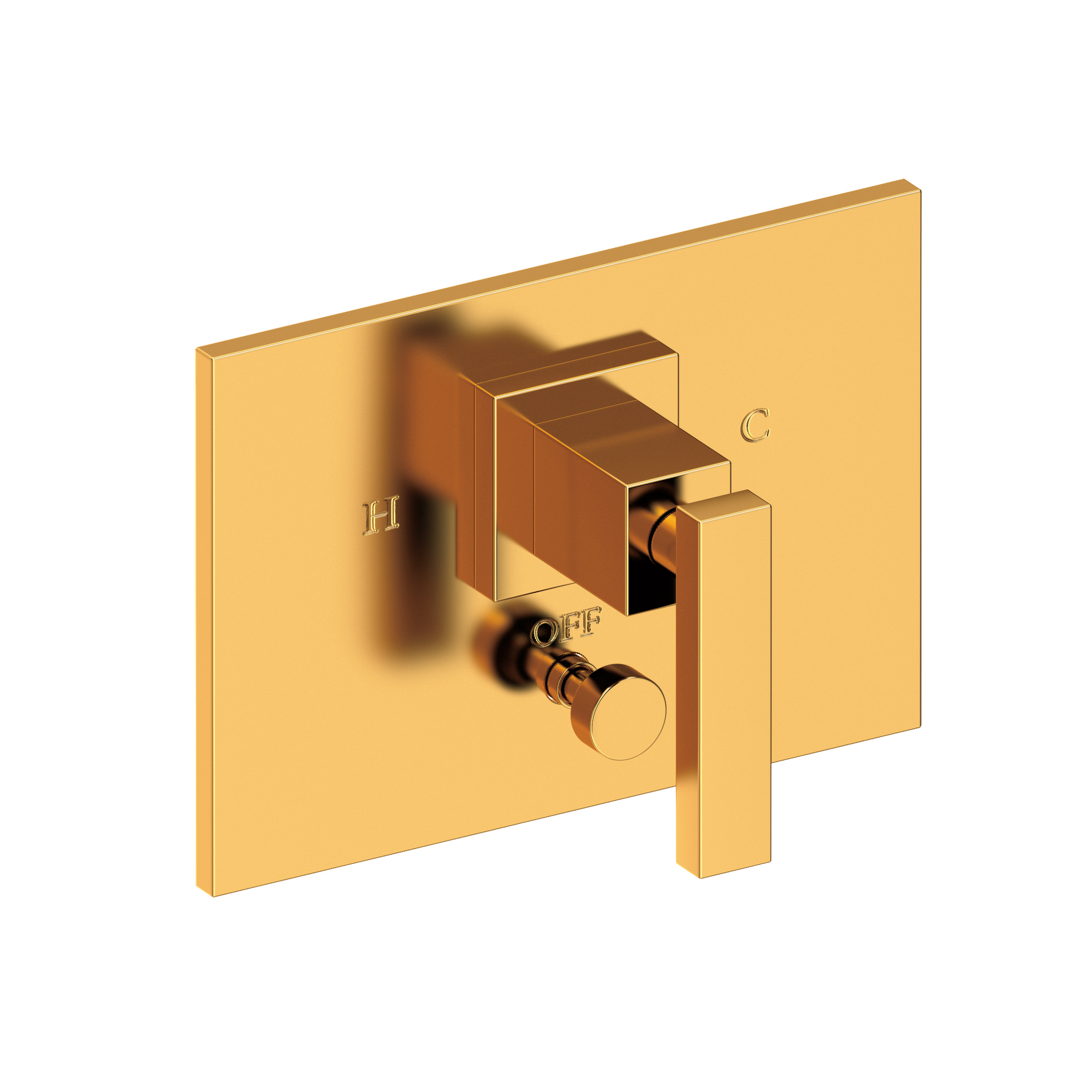 Newport Brass Secant® Balanced Pressure Tub & Shower Diverter Plate with Handle