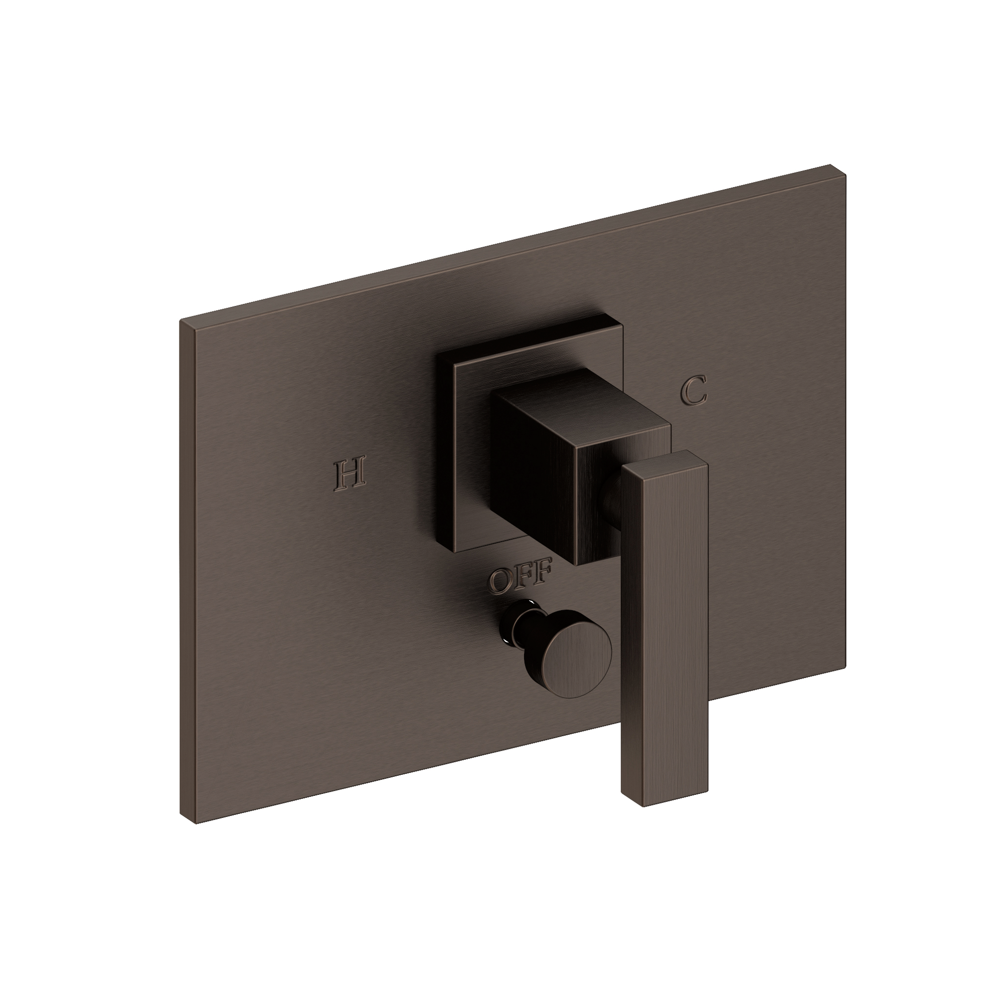 Newport Brass Secant® Balanced Pressure Tub & Shower Diverter Plate with Handle