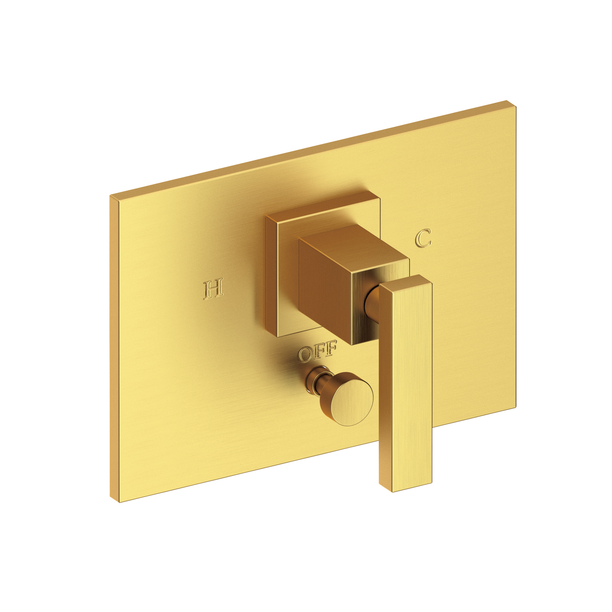 Newport Brass Secant® Balanced Pressure Tub & Shower Diverter Plate with Handle