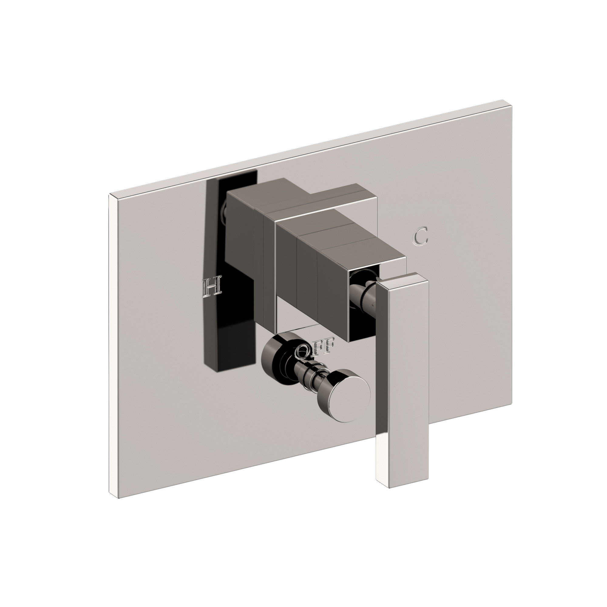 Newport Brass Secant® Balanced Pressure Tub & Shower Diverter Plate with Handle