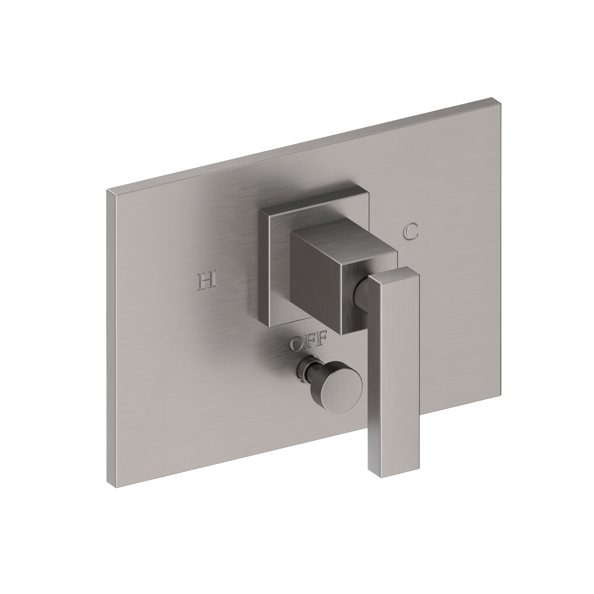 Newport Brass Secant® Balanced Pressure Tub & Shower Diverter Plate with Handle