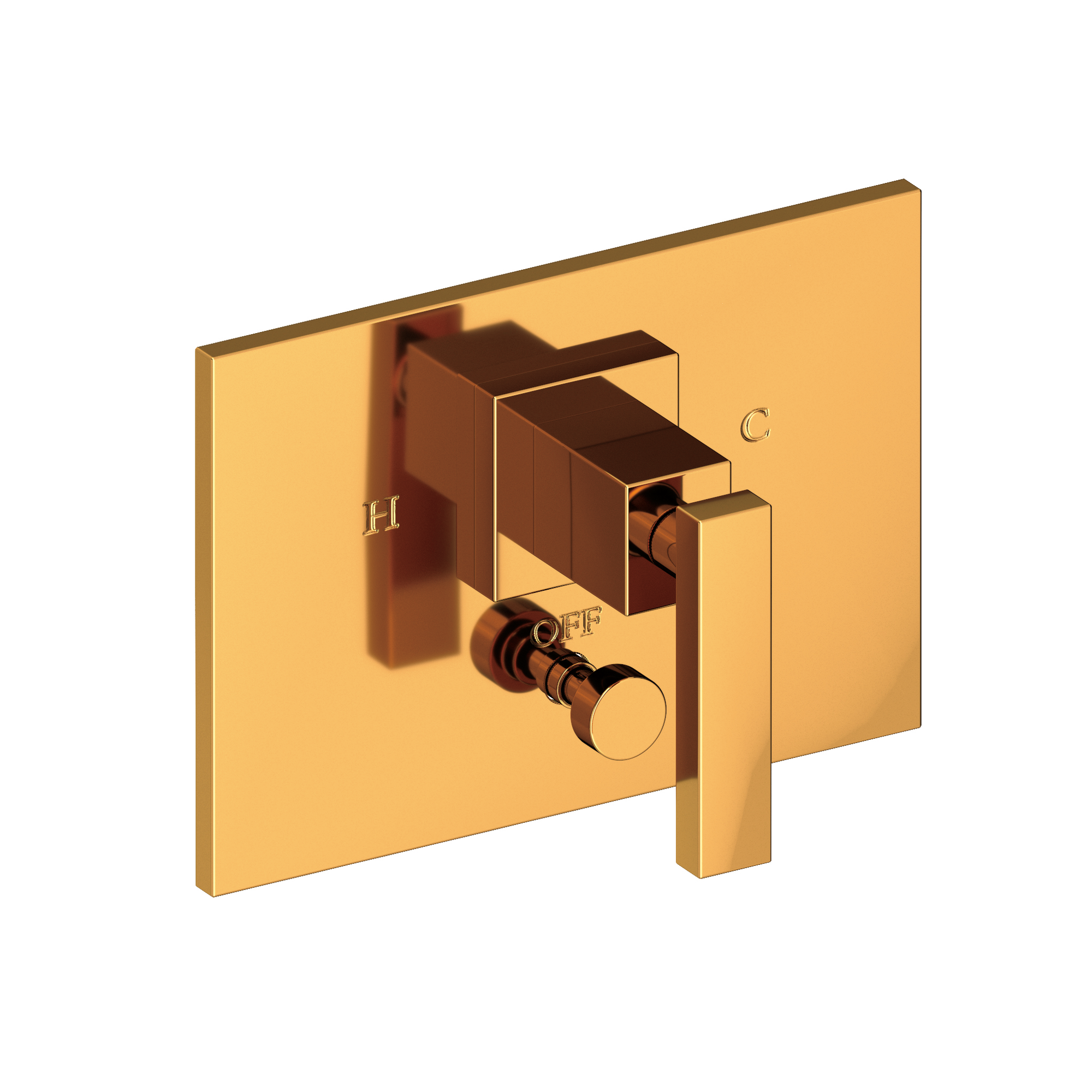 Newport Brass Secant® Balanced Pressure Tub & Shower Diverter Plate with Handle