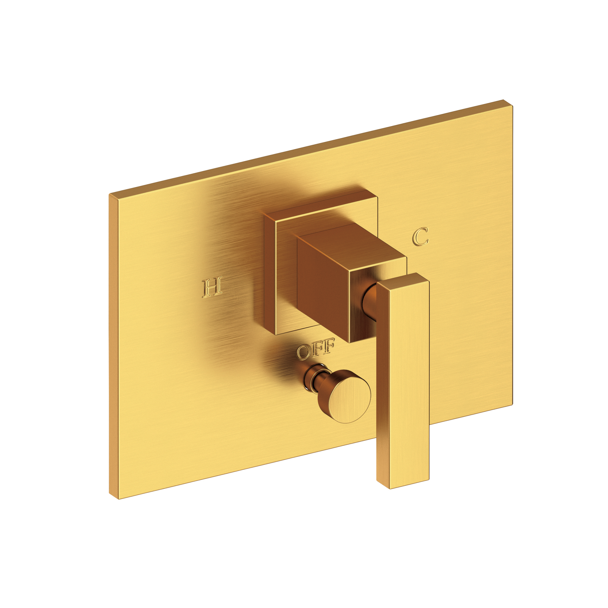 Newport Brass Secant® Balanced Pressure Tub & Shower Diverter Plate with Handle