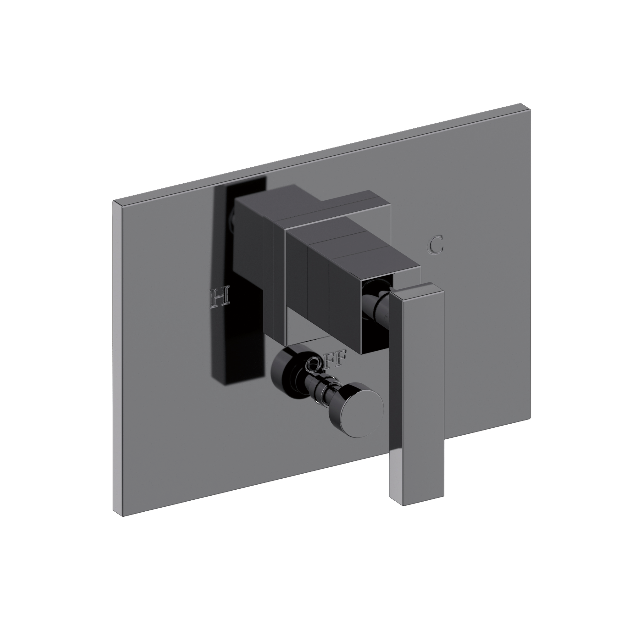 Newport Brass Secant® Balanced Pressure Tub & Shower Diverter Plate with Handle