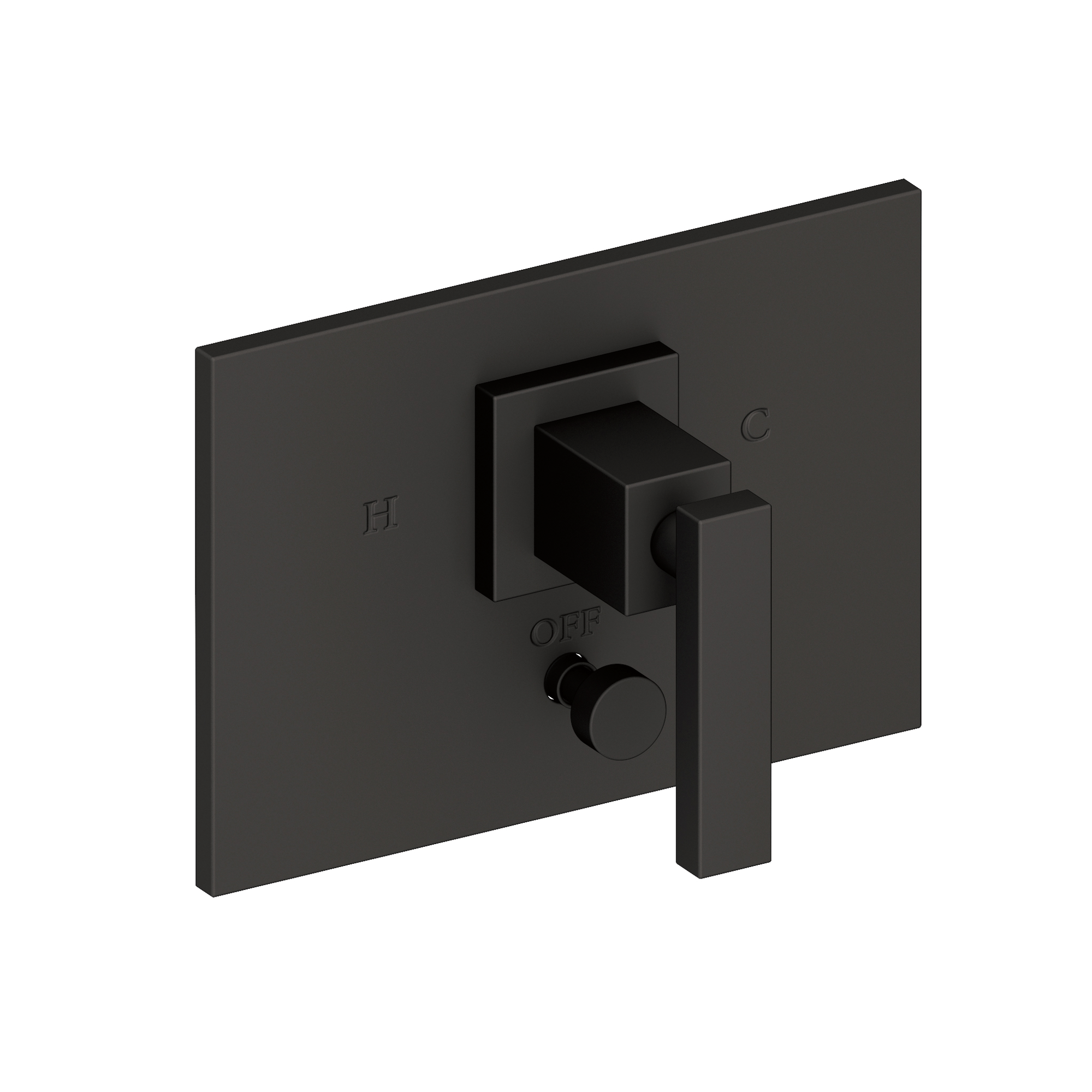 Newport Brass Secant® Balanced Pressure Tub & Shower Diverter Plate with Handle