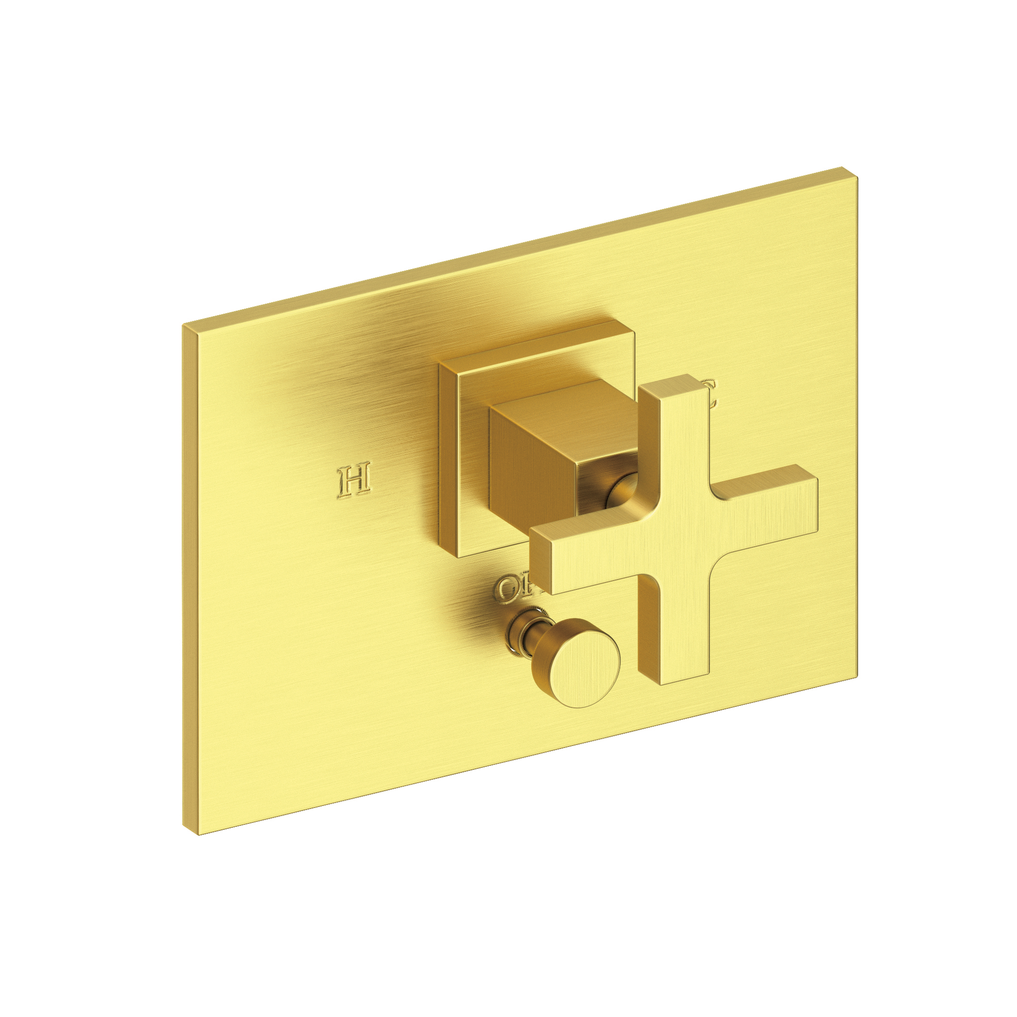 Newport Brass Secant® Balanced Pressure Tub & Shower Diverter Plate with Handle