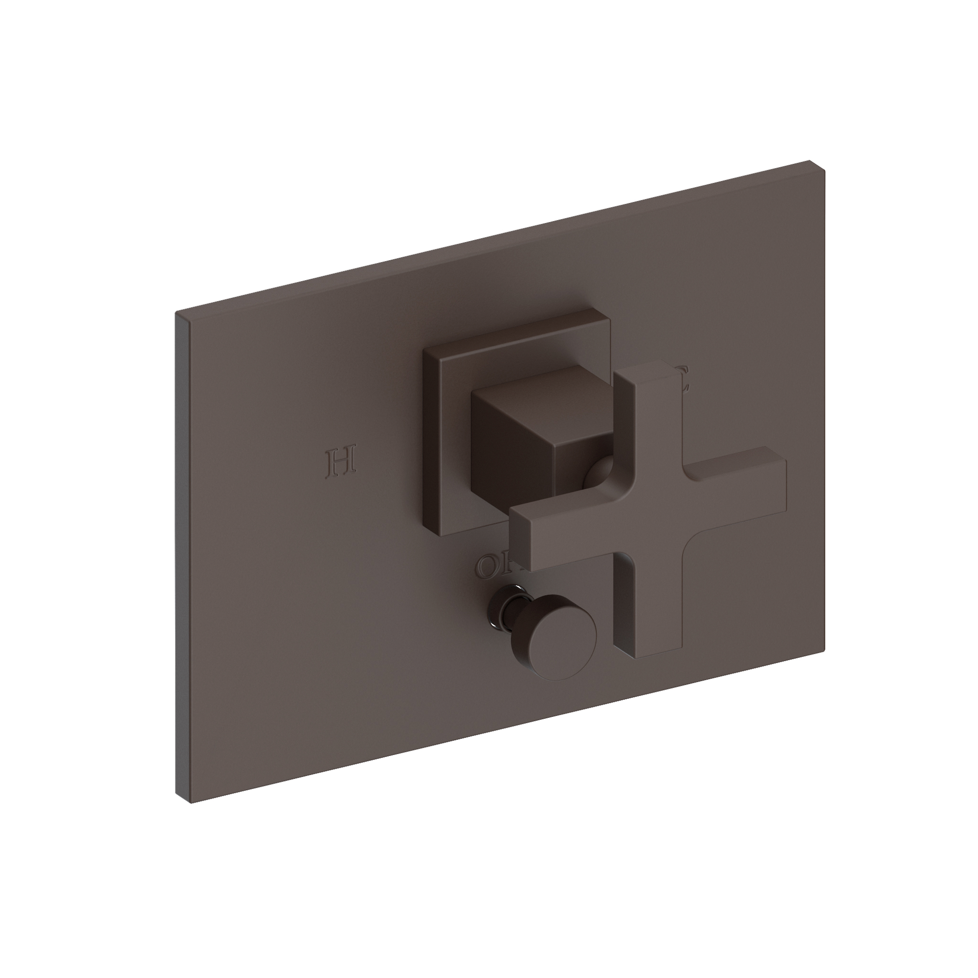 Newport Brass Secant® Balanced Pressure Tub & Shower Diverter Plate with Handle