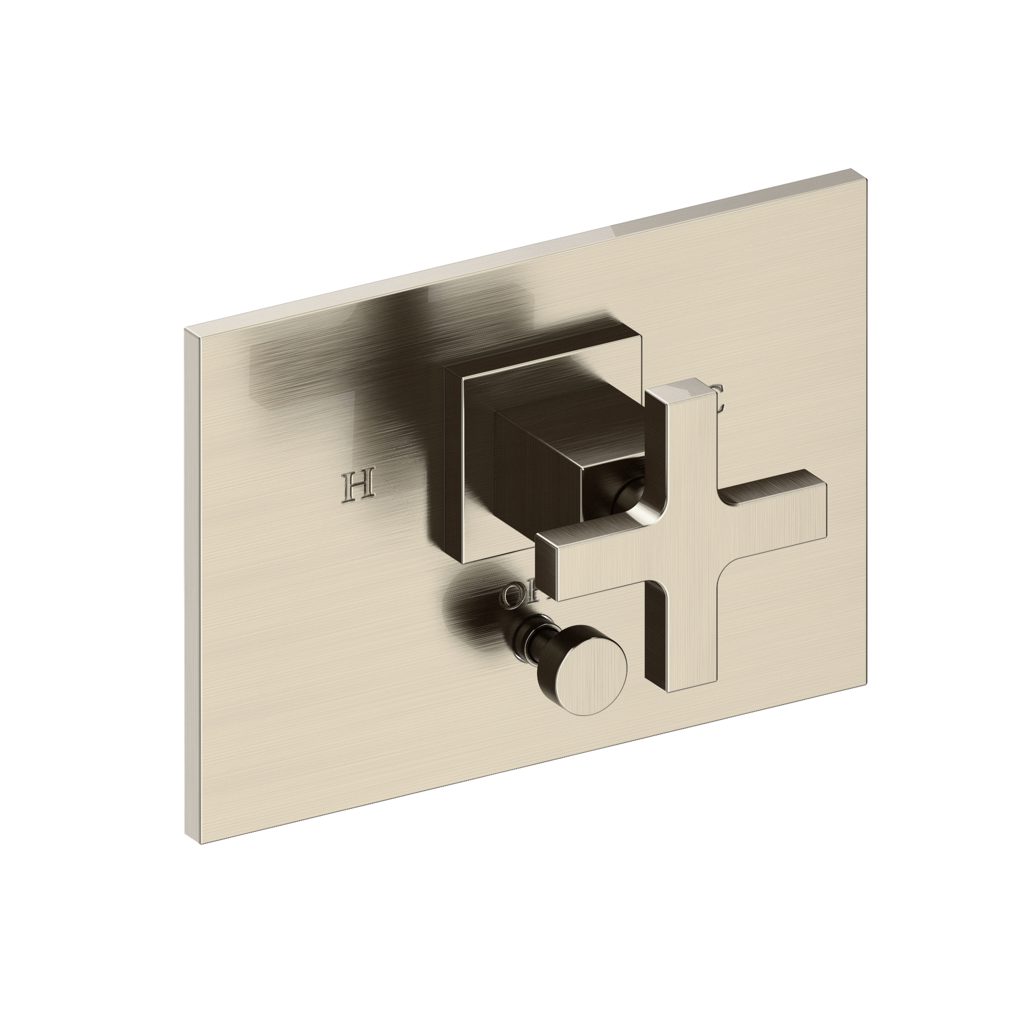 Newport Brass Secant® Balanced Pressure Tub & Shower Diverter Plate with Handle