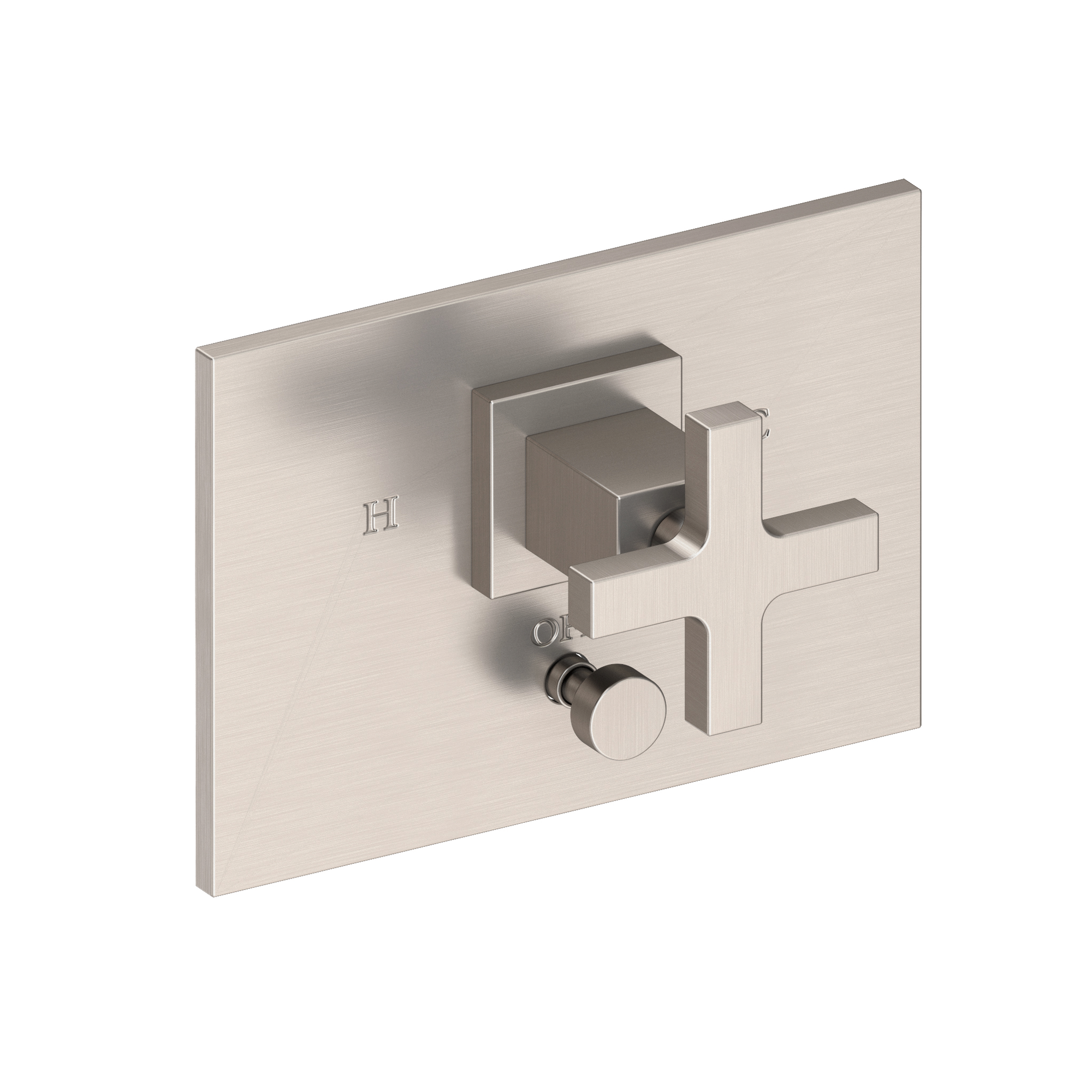Newport Brass Secant® Balanced Pressure Tub & Shower Diverter Plate with Handle