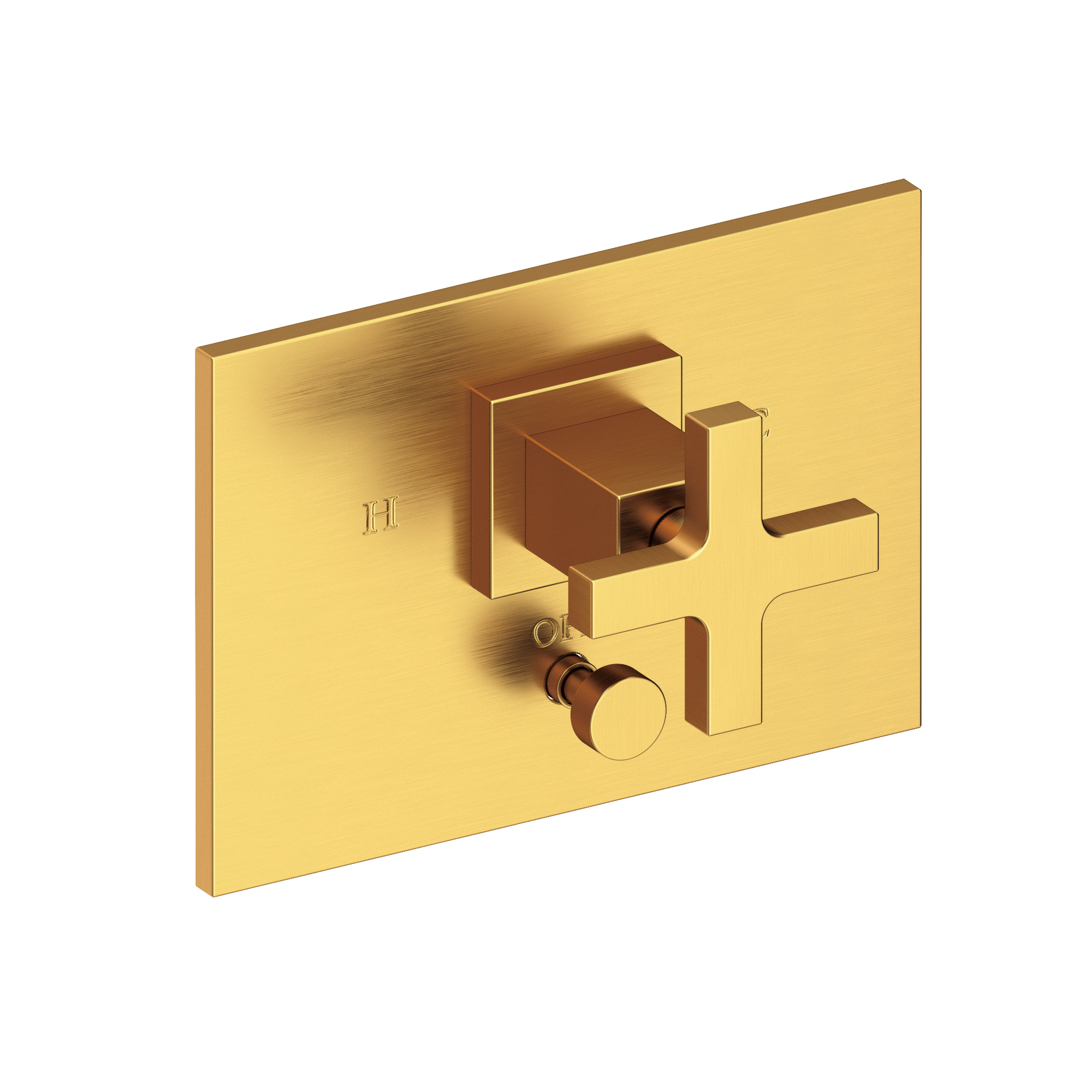 Newport Brass Secant® Balanced Pressure Tub & Shower Diverter Plate with Handle