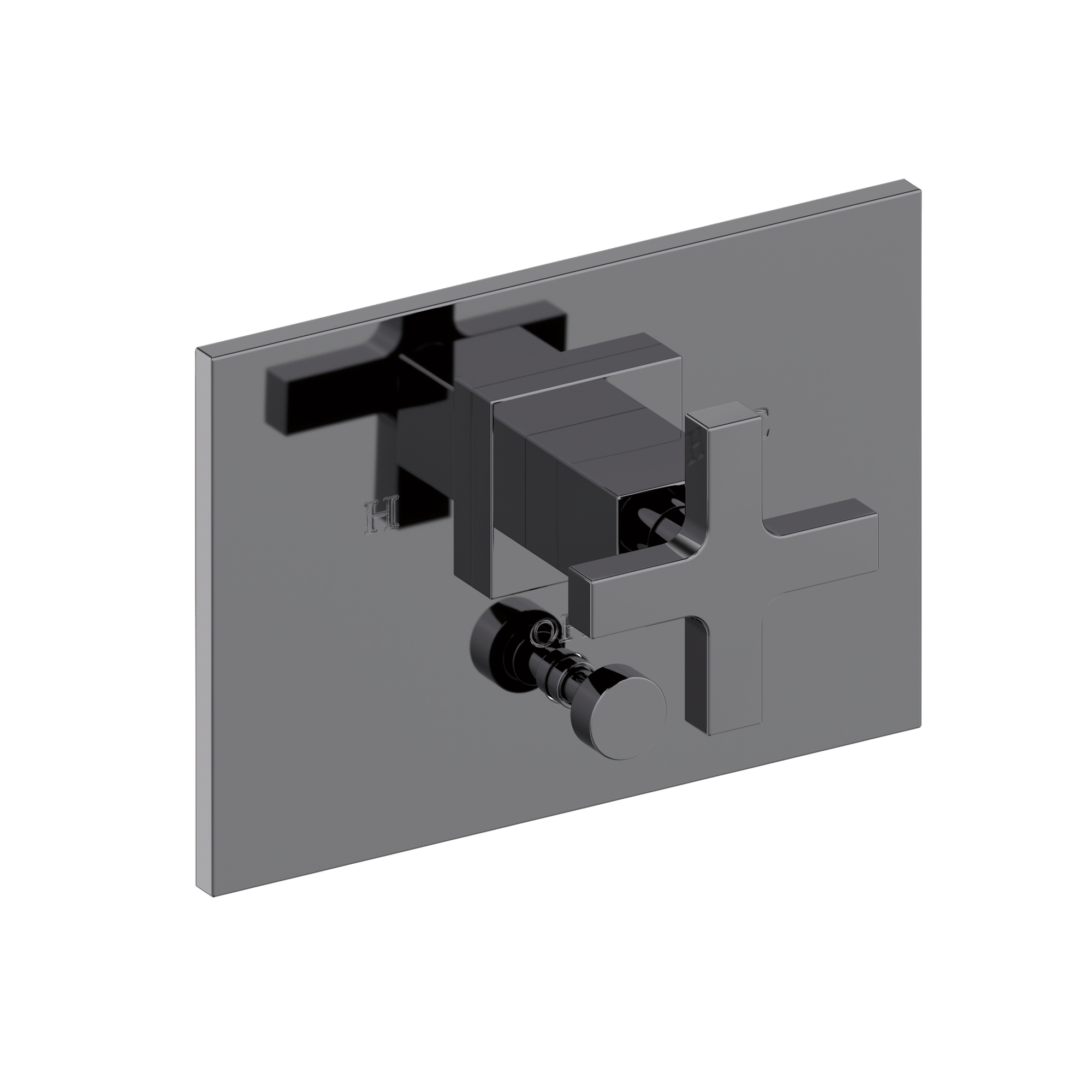 Newport Brass Secant® Balanced Pressure Tub & Shower Diverter Plate with Handle