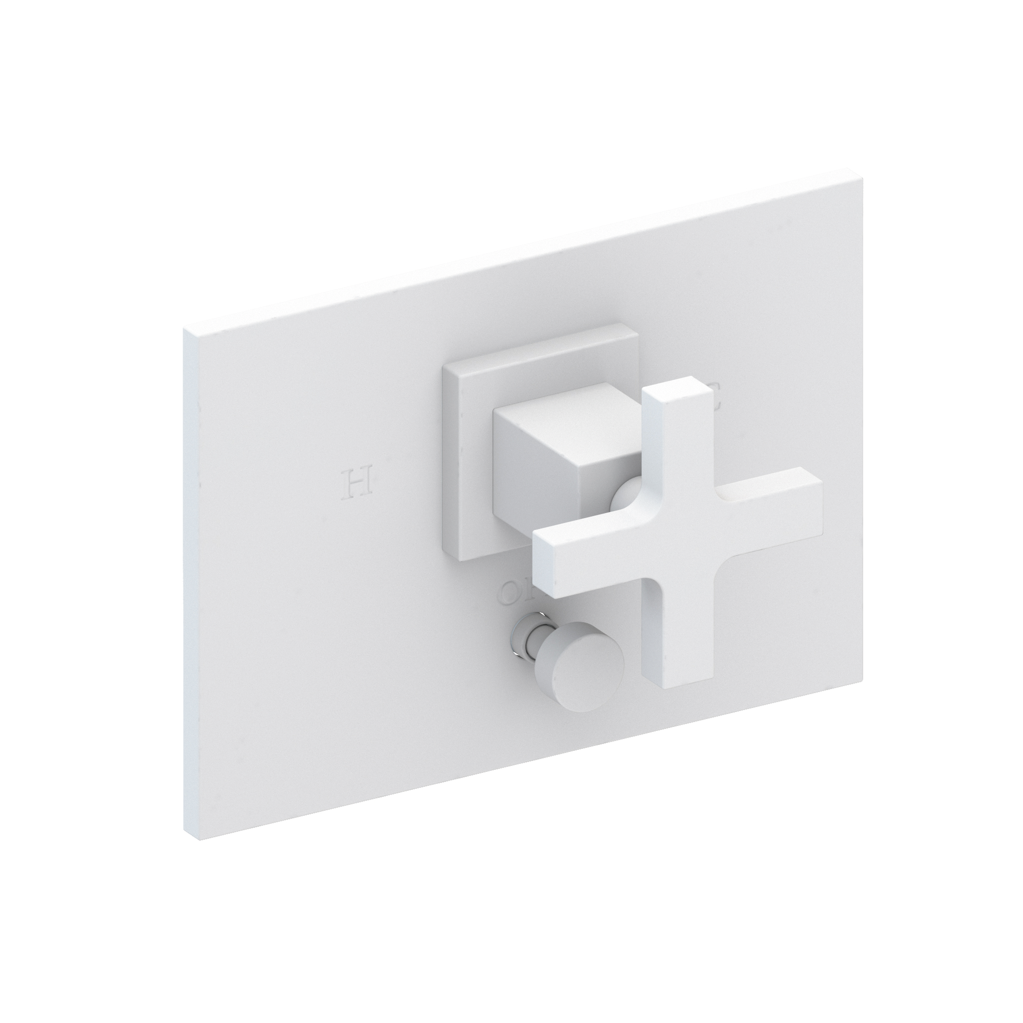 Newport Brass Secant® Balanced Pressure Tub & Shower Diverter Plate with Handle