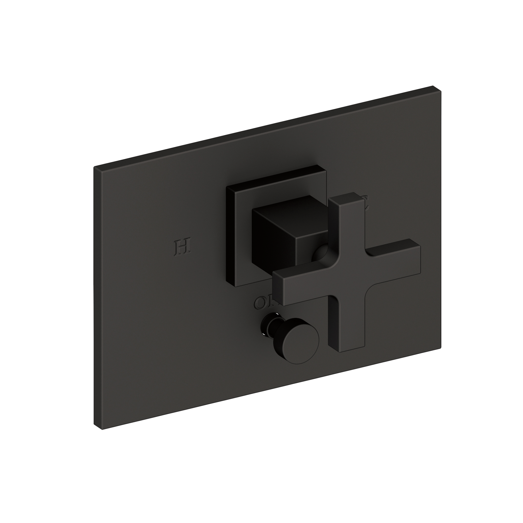 Newport Brass Secant® Balanced Pressure Tub & Shower Diverter Plate with Handle