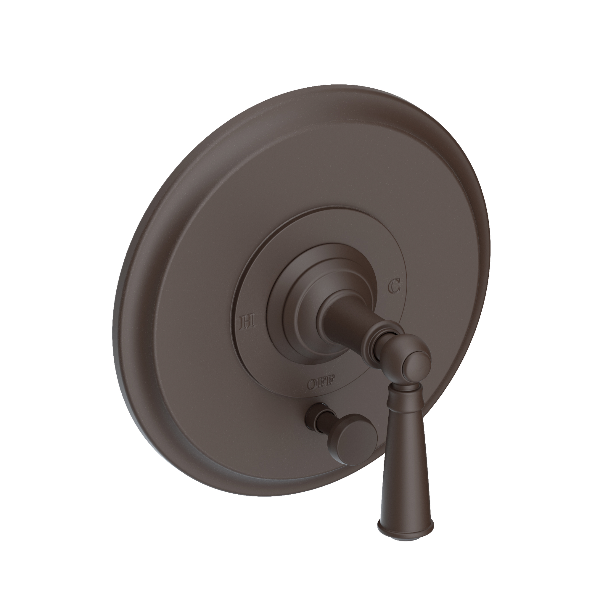 Newport Brass Aylesbury Balanced Pressure Tub & Shower Diverter Plate with Handle