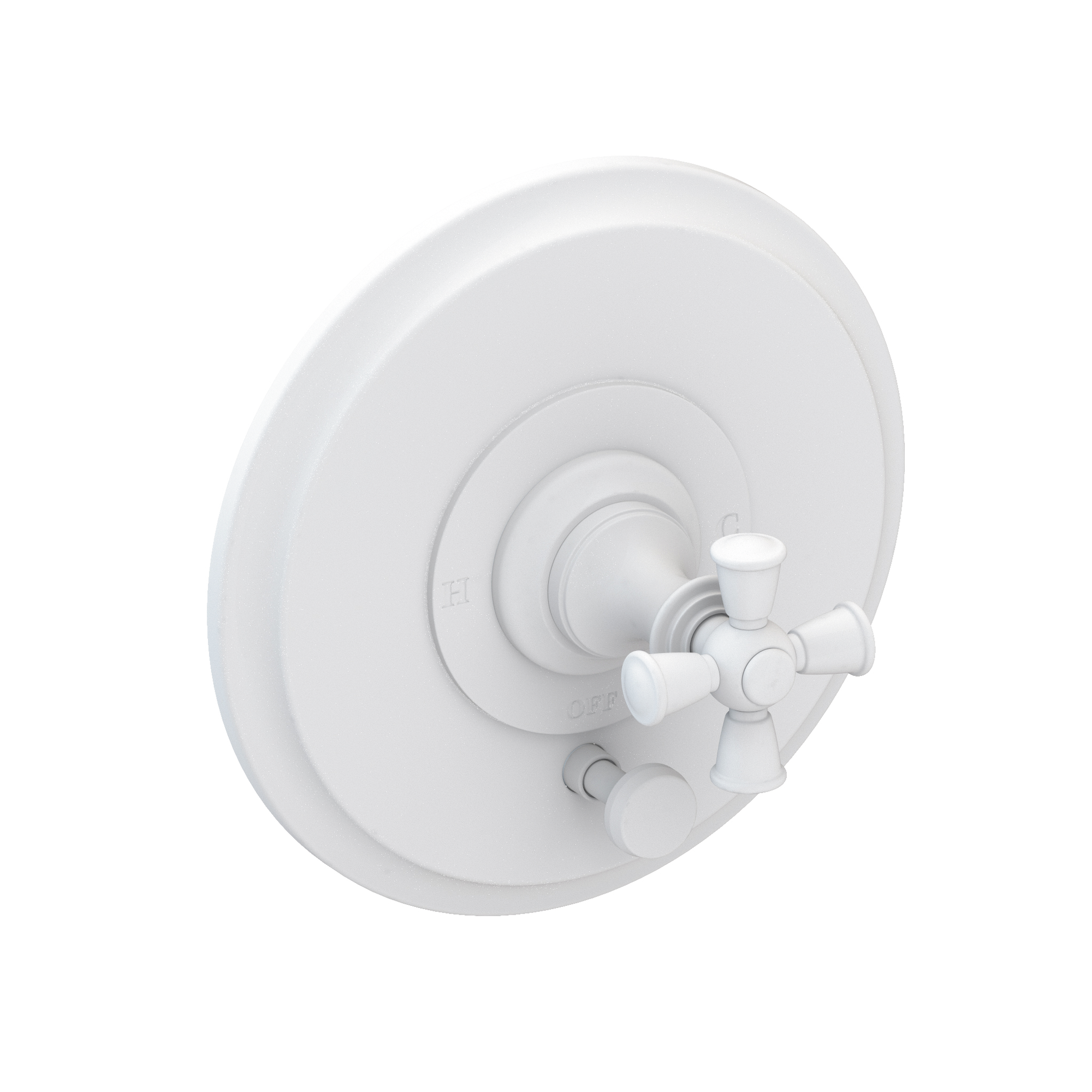 Newport Brass Sutton Balanced Pressure Tub & Shower Diverter Plate with Handle