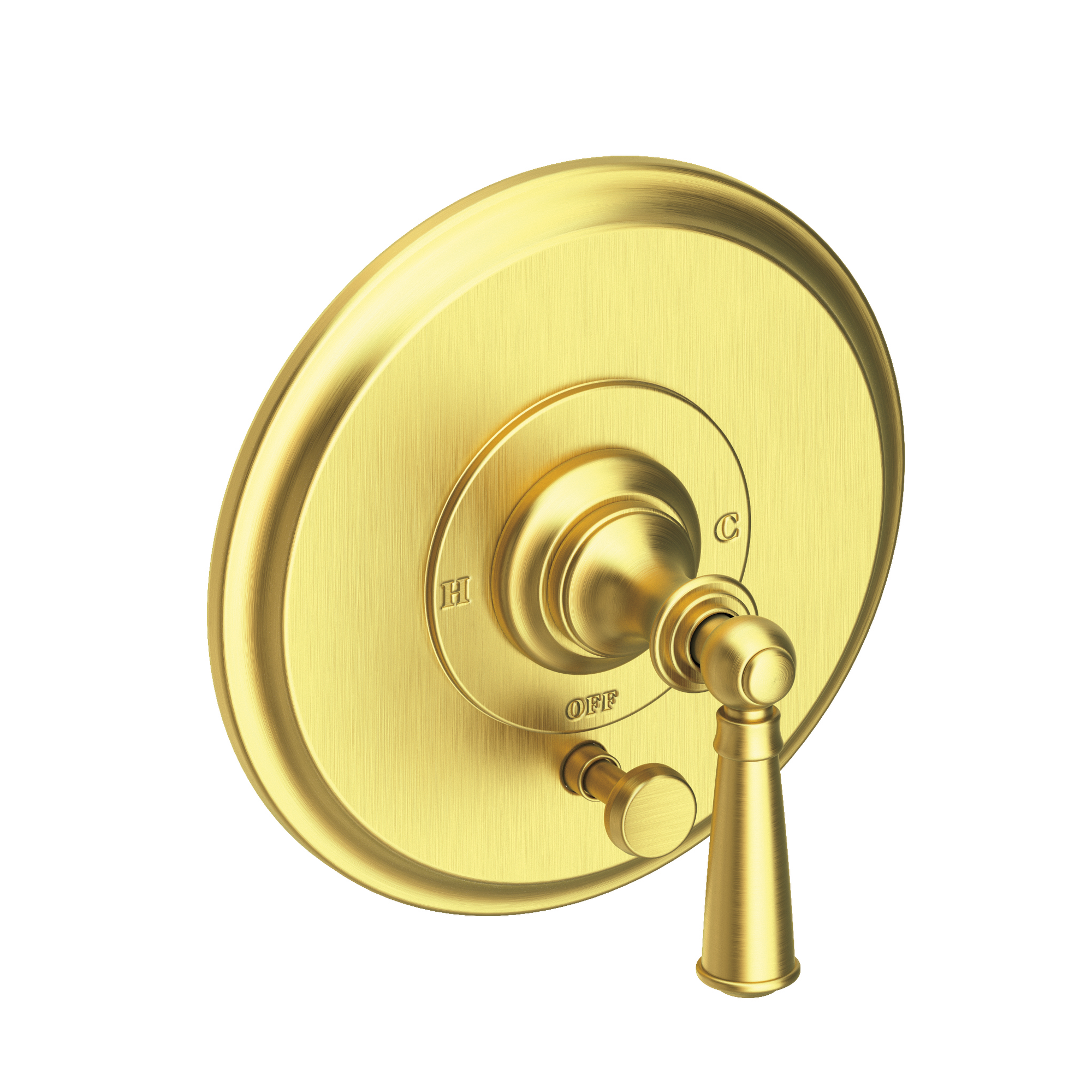Newport Brass Sutton Balanced Pressure Tub & Shower Diverter Plate with Handle