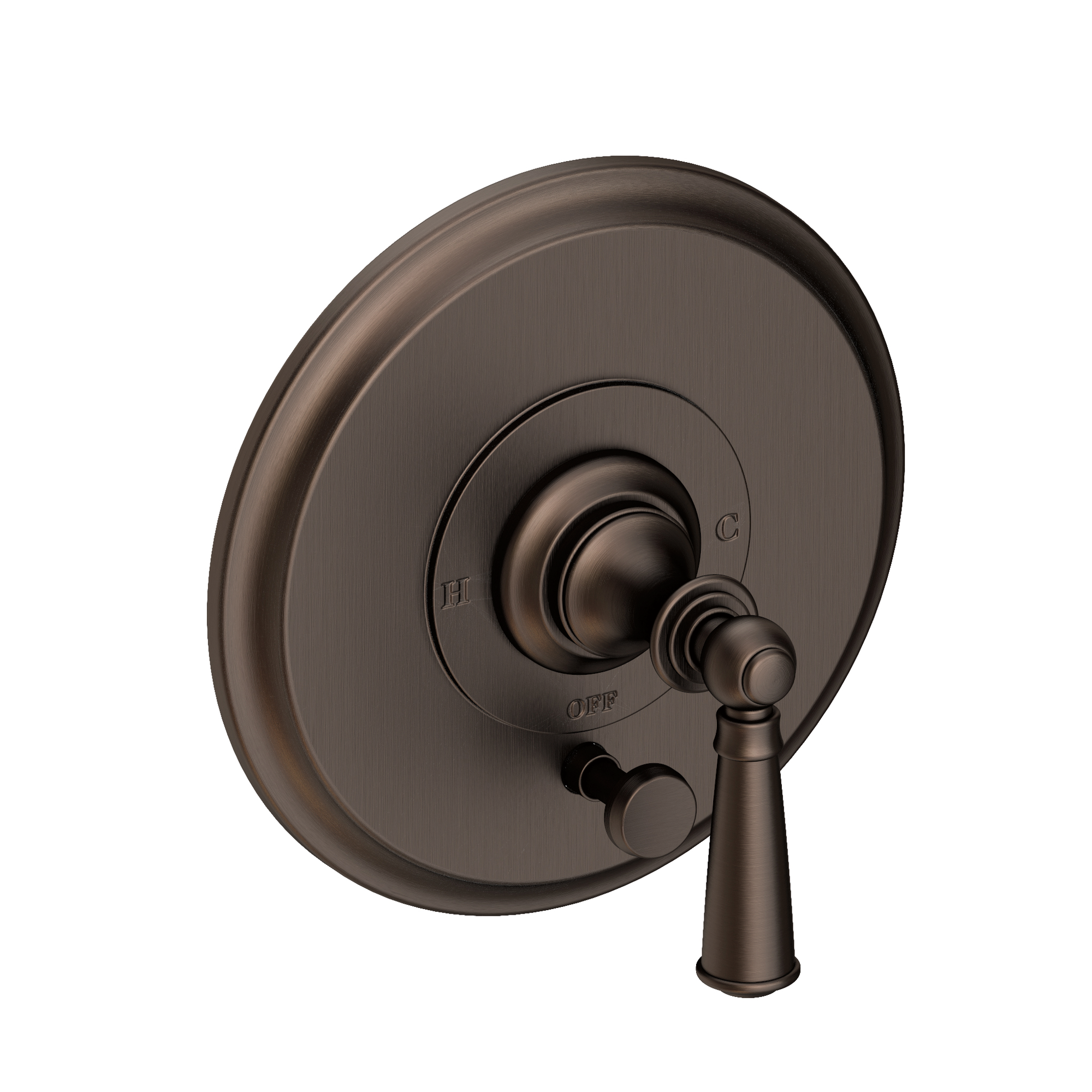 Newport Brass Sutton Balanced Pressure Tub & Shower Diverter Plate with Handle