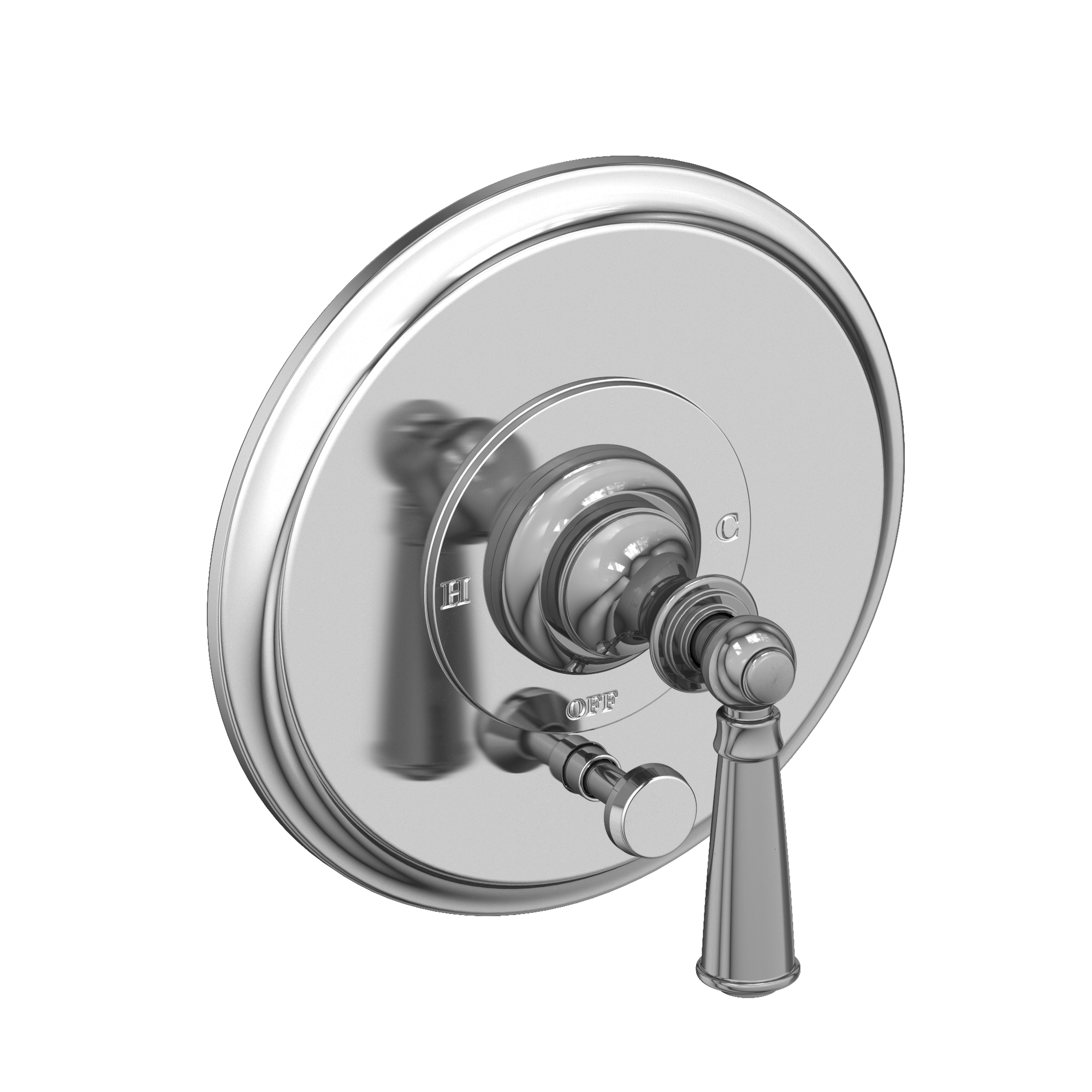 Newport Brass Sutton Balanced Pressure Tub & Shower Diverter Plate with Handle