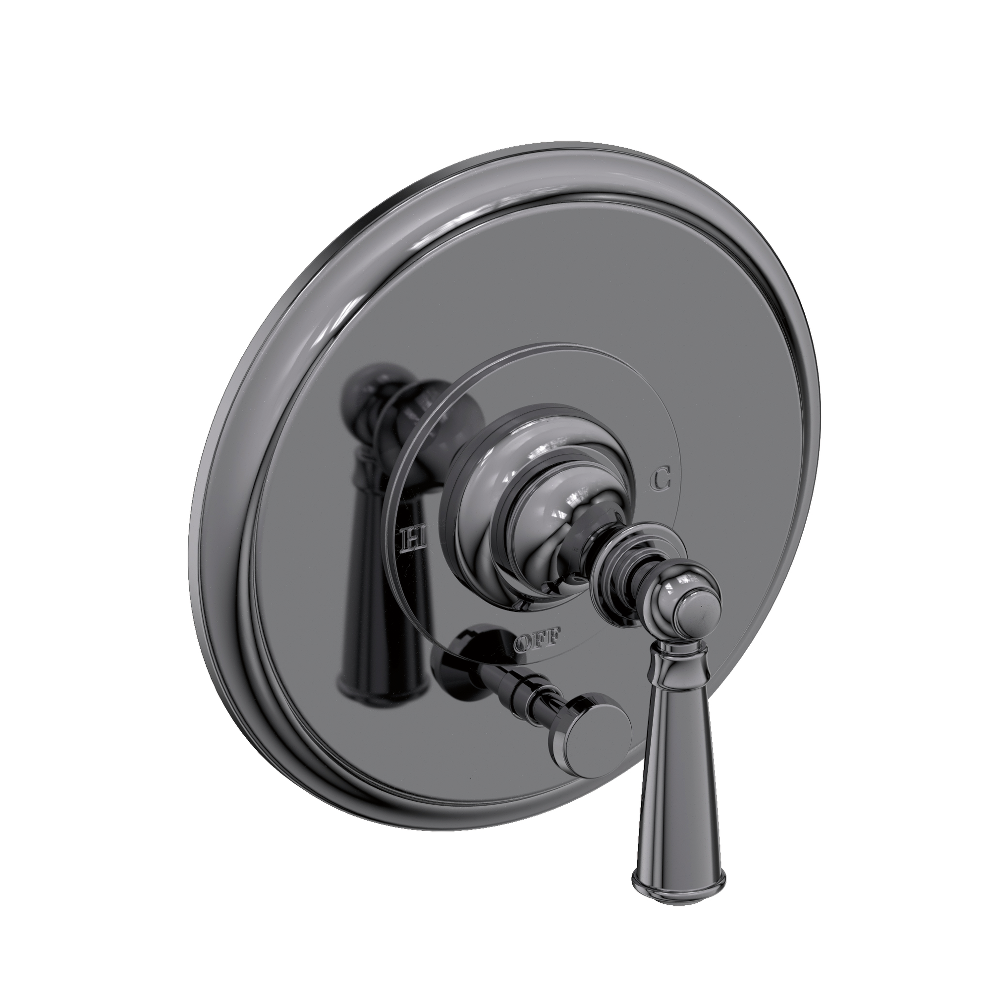 Newport Brass Sutton Balanced Pressure Tub & Shower Diverter Plate with Handle