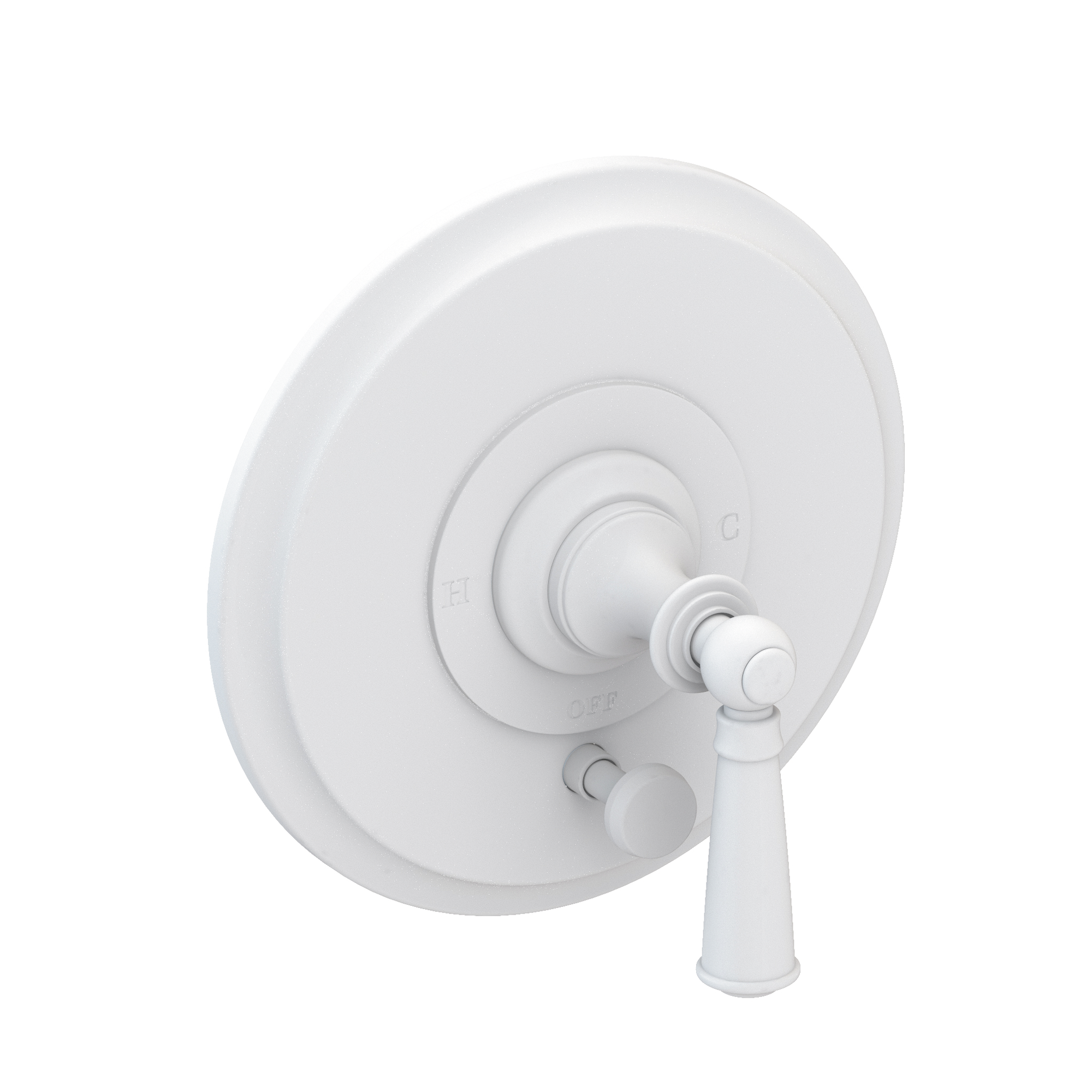 Newport Brass Sutton Balanced Pressure Tub & Shower Diverter Plate with Handle