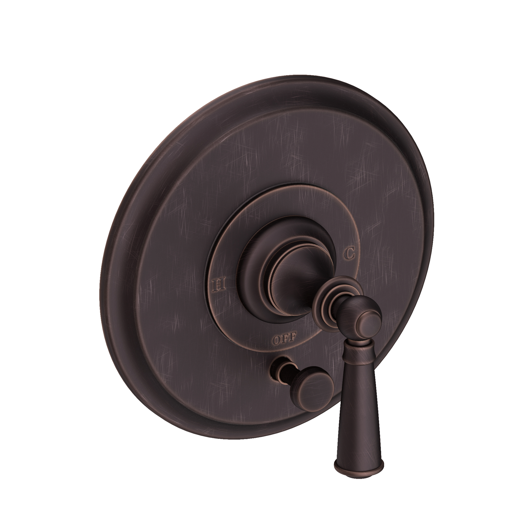 Newport Brass Sutton Balanced Pressure Tub & Shower Diverter Plate with Handle