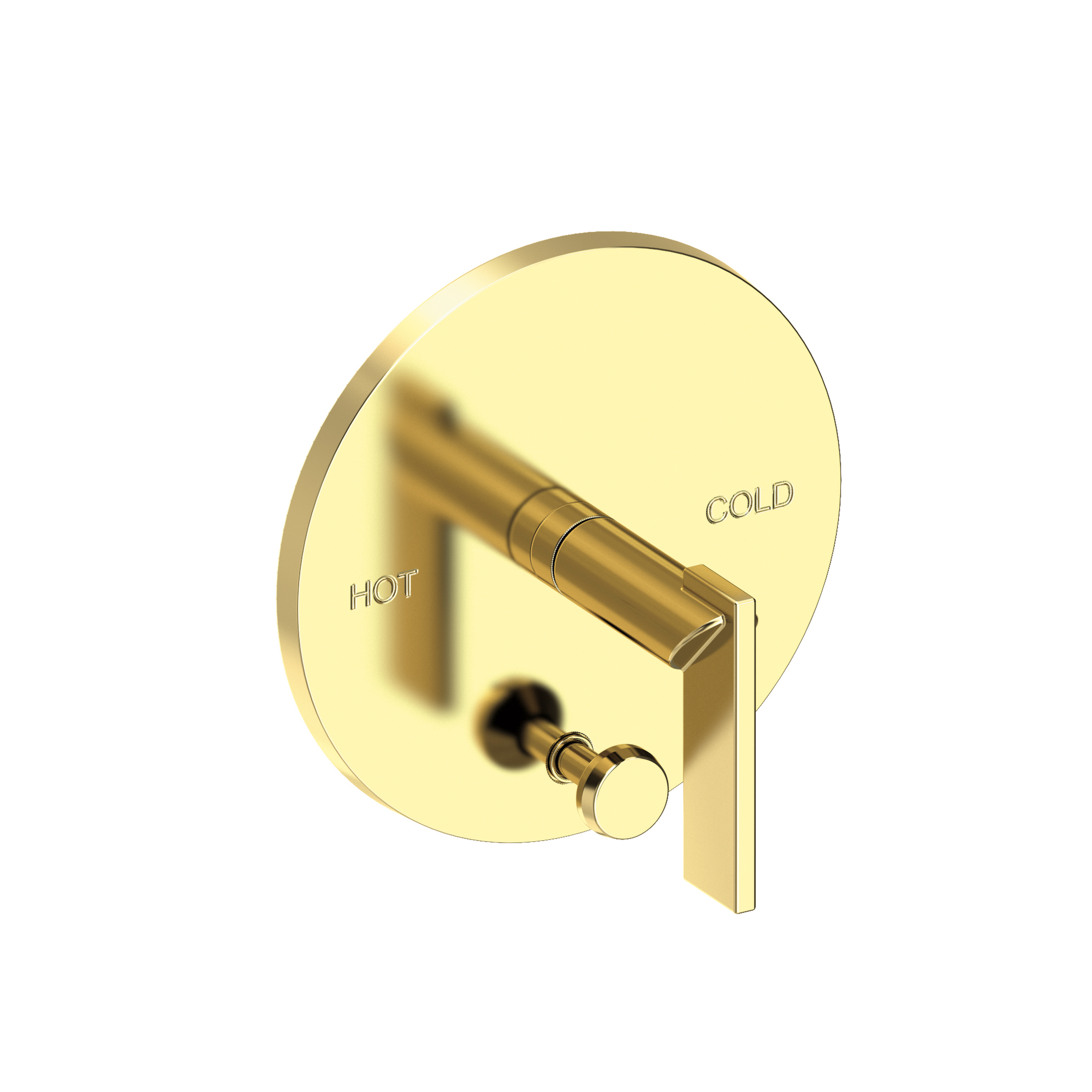 Newport Brass Keaton Balanced Pressure Tub & Shower Diverter Plate with Handle