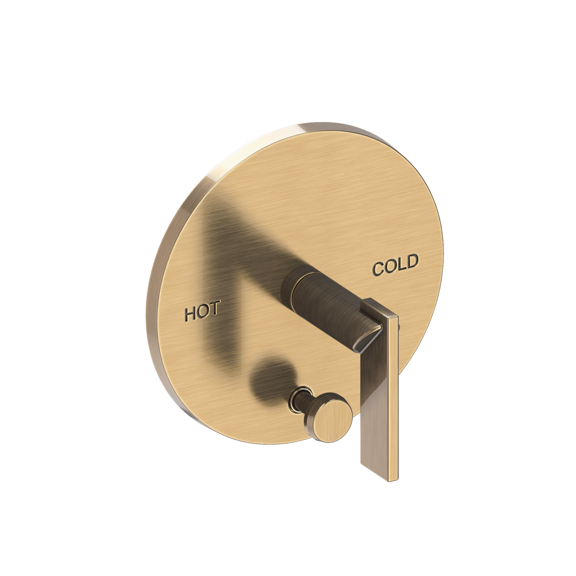 Newport Brass Keaton Balanced Pressure Tub & Shower Diverter Plate with Handle