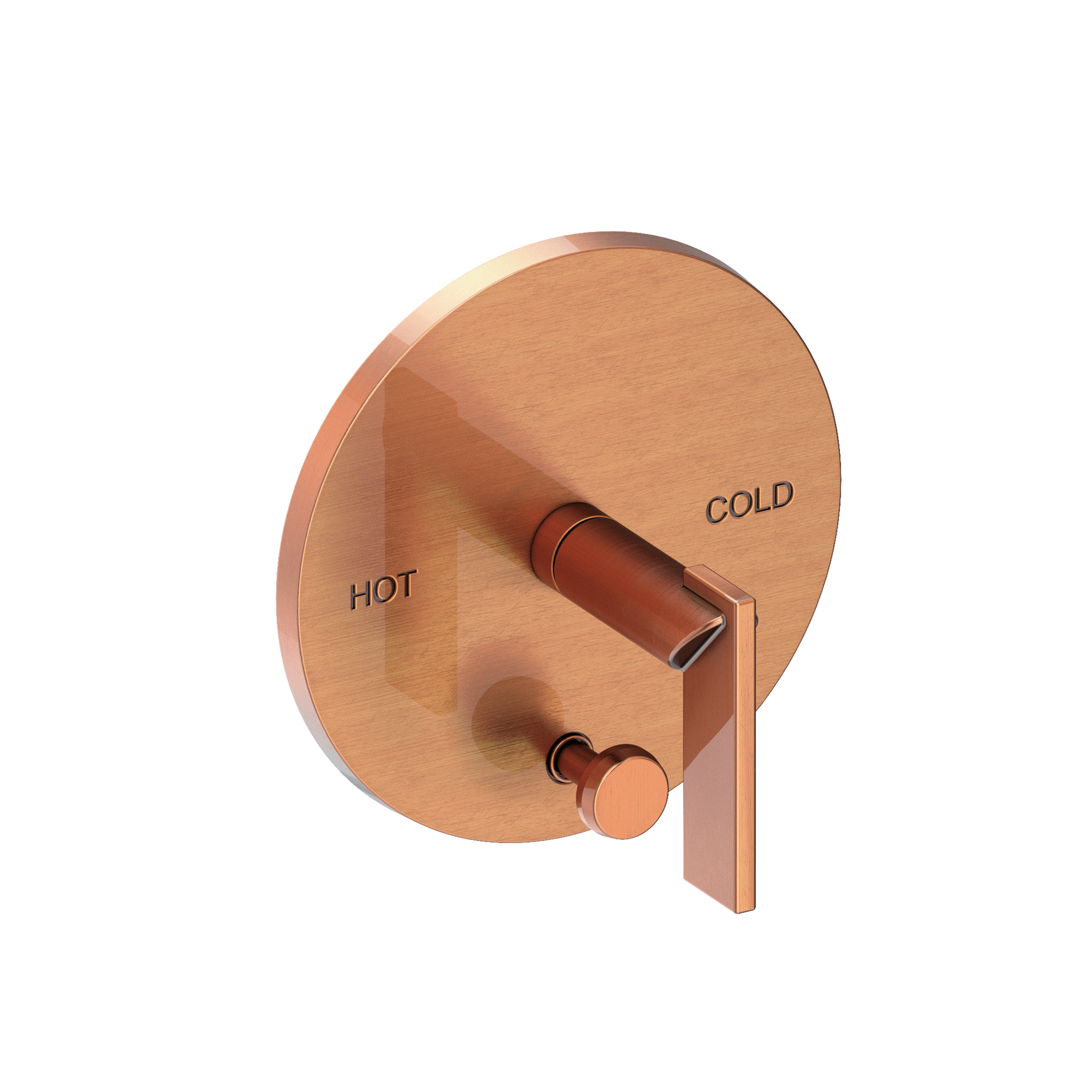 Newport Brass Keaton Balanced Pressure Tub & Shower Diverter Plate with Handle
