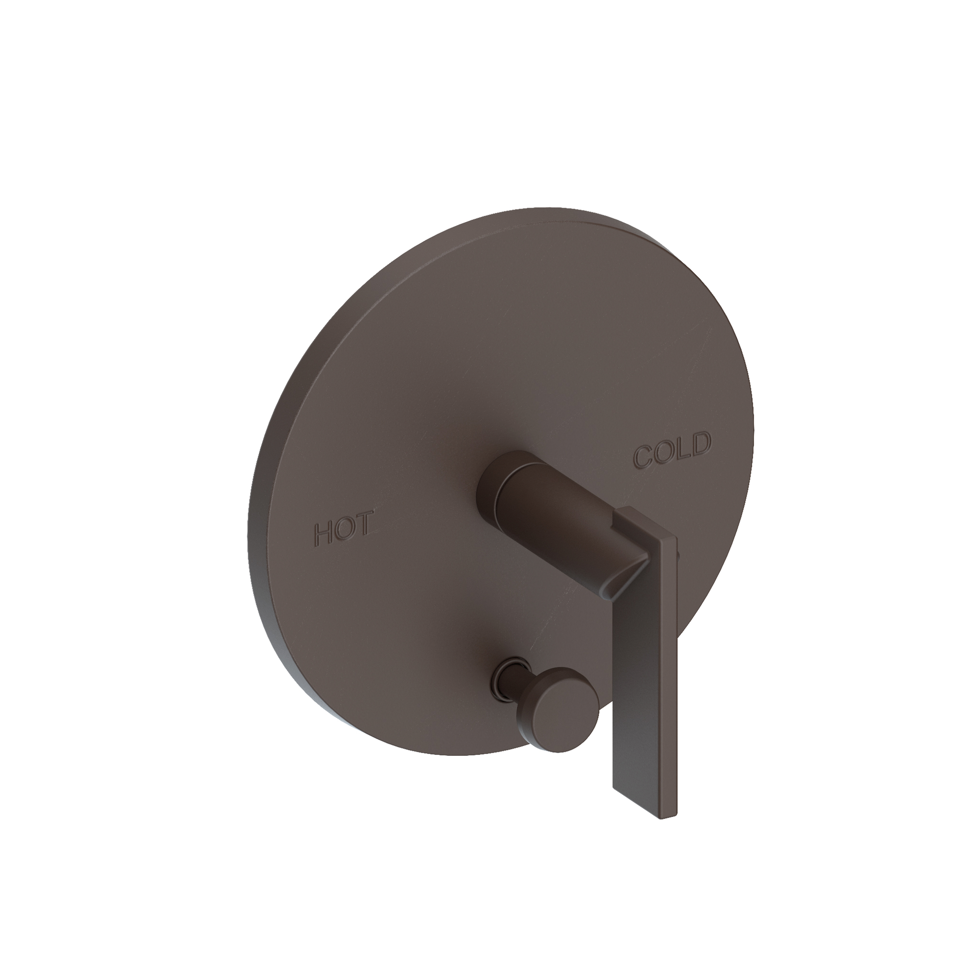 Newport Brass Keaton Balanced Pressure Tub & Shower Diverter Plate with Handle