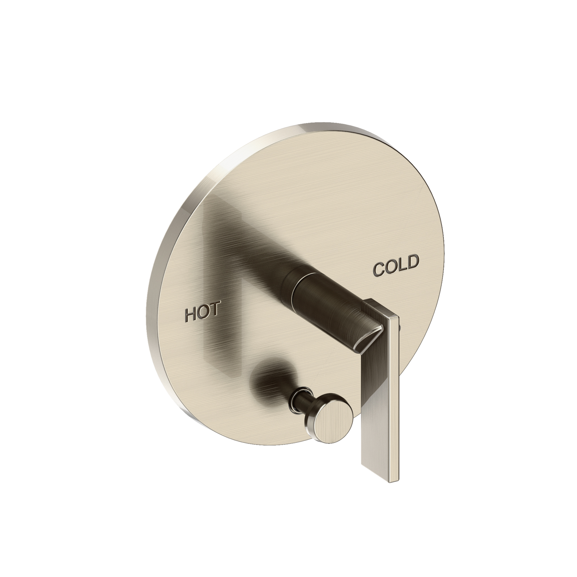 Newport Brass Keaton Balanced Pressure Tub & Shower Diverter Plate with Handle