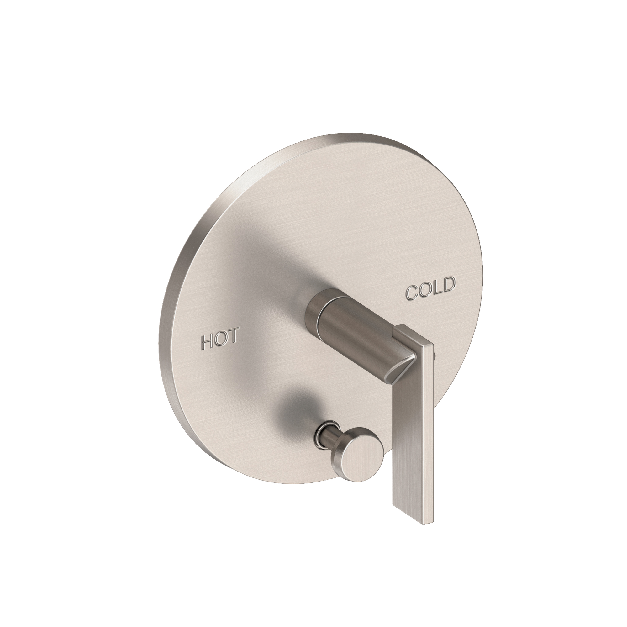 Newport Brass Keaton Balanced Pressure Tub & Shower Diverter Plate with Handle