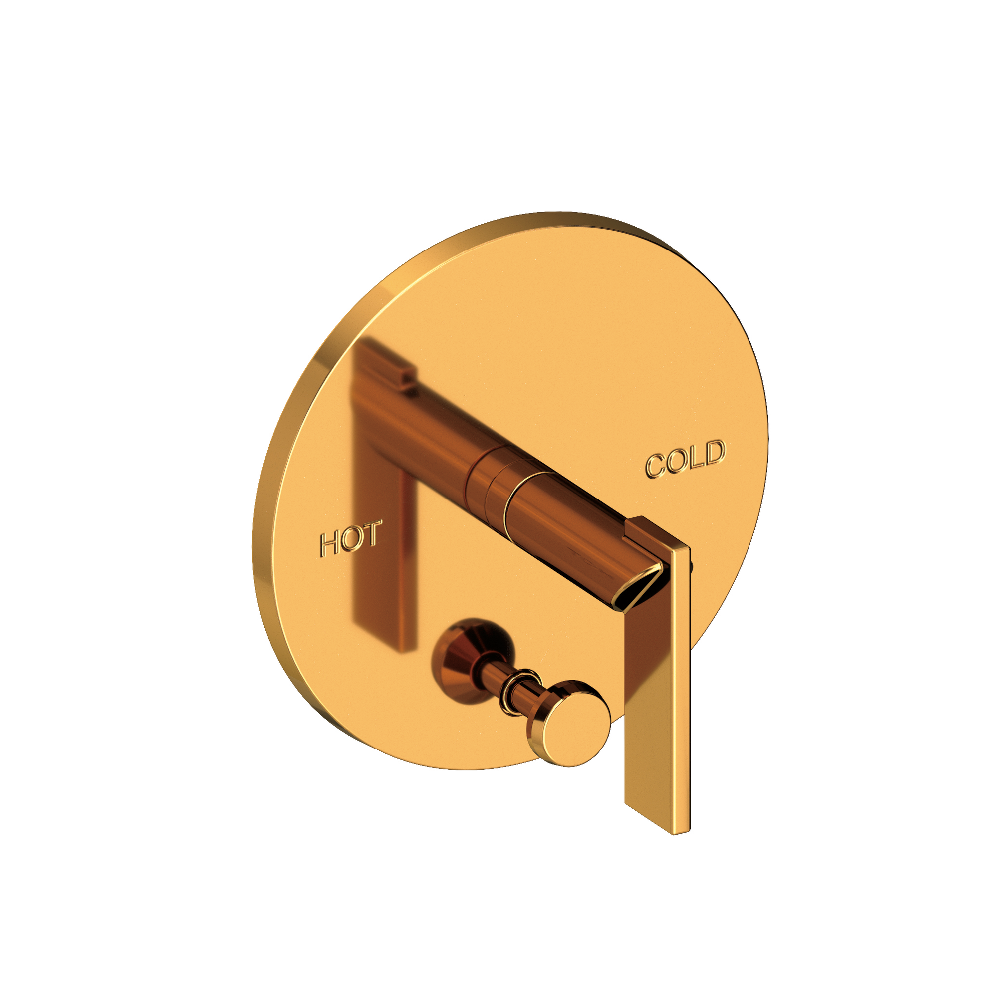 Newport Brass Keaton Balanced Pressure Tub & Shower Diverter Plate with Handle
