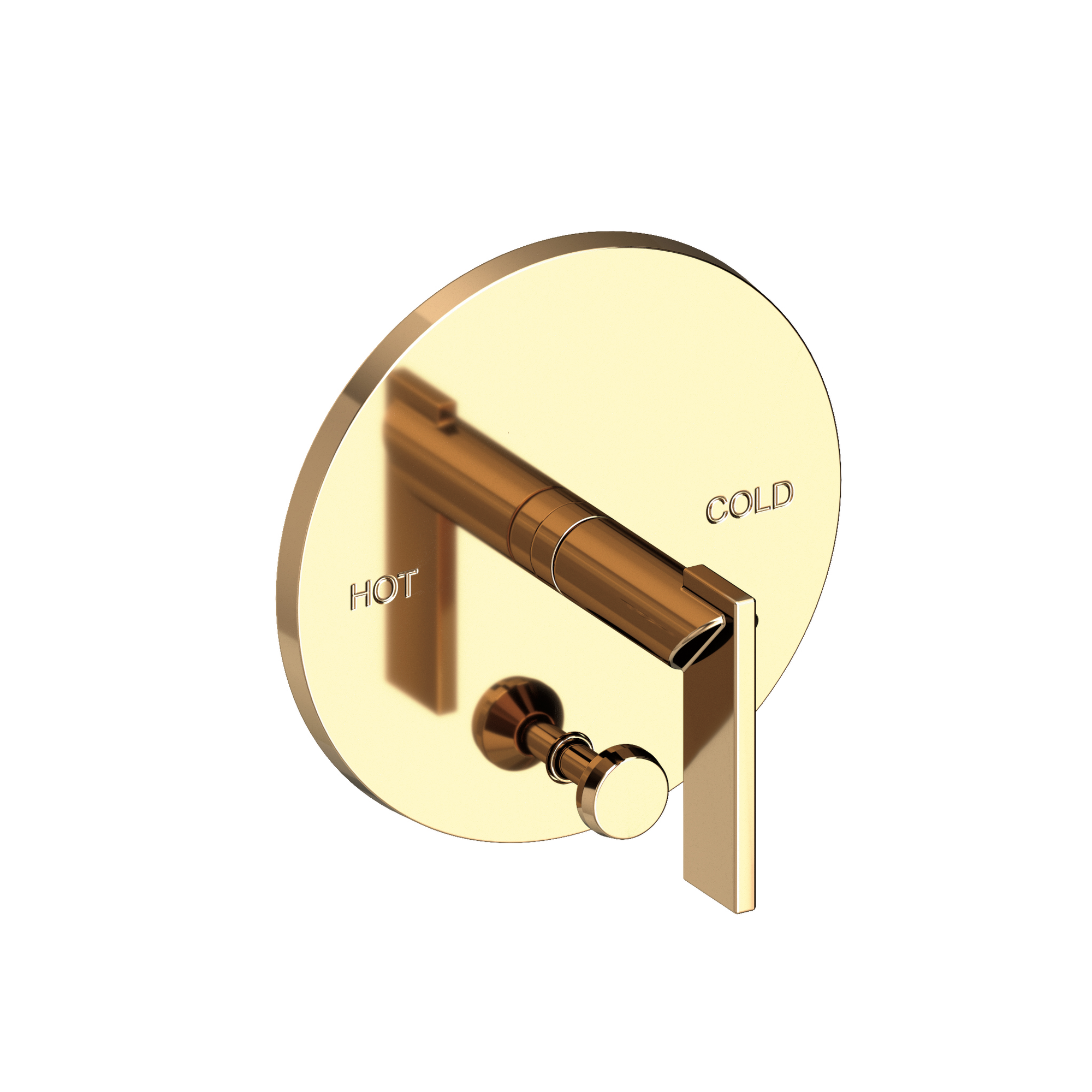 Newport Brass Keaton Balanced Pressure Tub & Shower Diverter Plate with Handle
