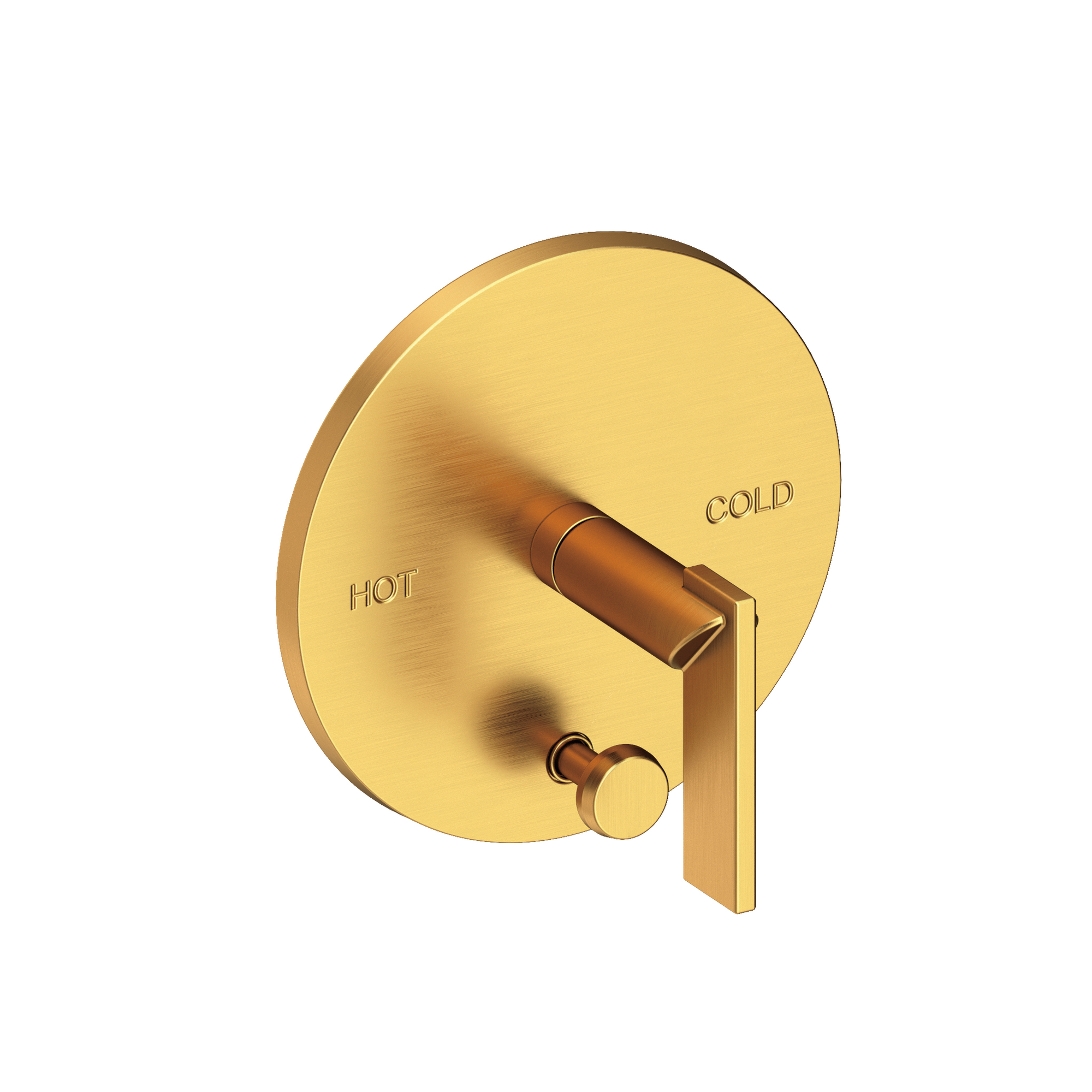 Newport Brass Keaton Balanced Pressure Tub & Shower Diverter Plate with Handle